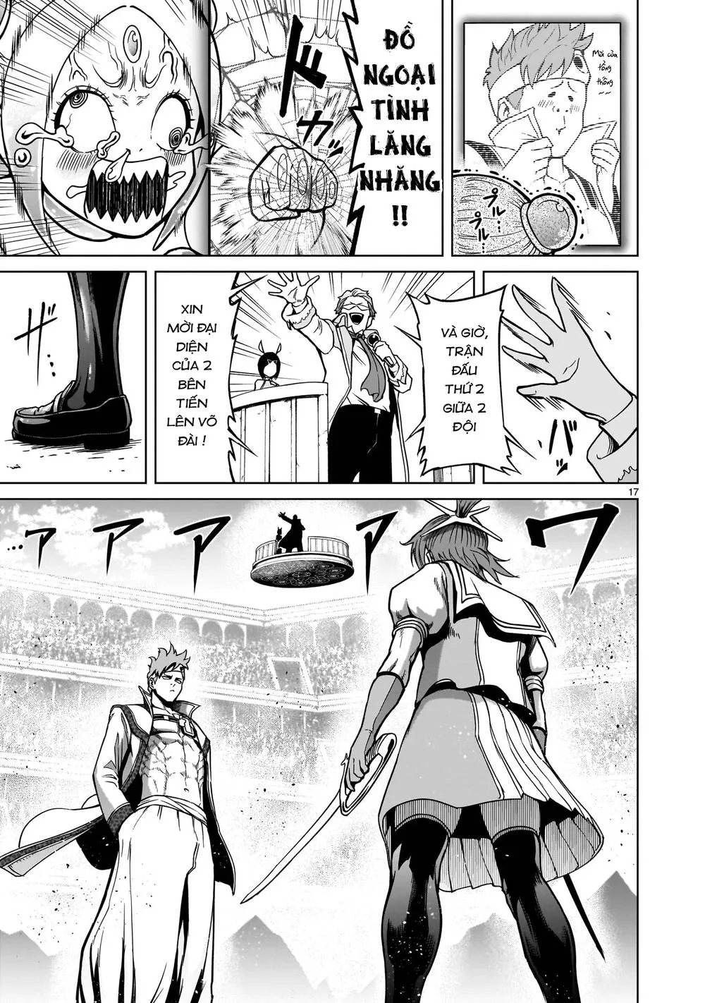 HentaiVN.net - Ảnh 17 - Đấu trường Hoa hồng [Rosengarten Saga; Rozengaten Saga; Rosen Garten Saga] - Chap 36: Khoa học ～K～