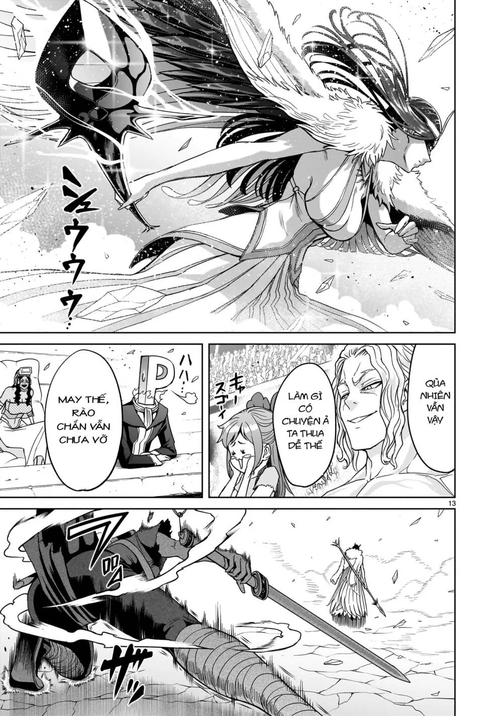 HentaiVN.net - Ảnh 11 - Đấu trường Hoa hồng [Rosengarten Saga; Rozengaten Saga; Rosen Garten Saga] - Chap 41: 7 người ～Kater～