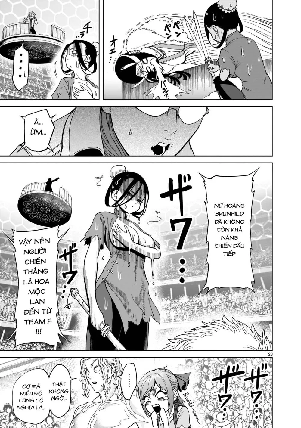 HentaiVN.net - Ảnh 21 - Đấu trường Hoa hồng [Rosengarten Saga; Rozengaten Saga; Rosen Garten Saga] - Chap 41: 7 người ～Kater～