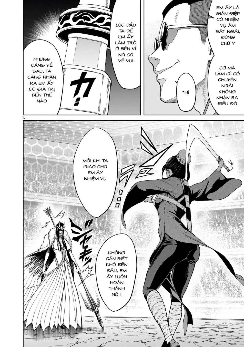 HentaiVN.net - Ảnh 4 - Đấu trường Hoa hồng [Rosengarten Saga; Rozengaten Saga; Rosen Garten Saga] - Chap 41: 7 người ～Kater～