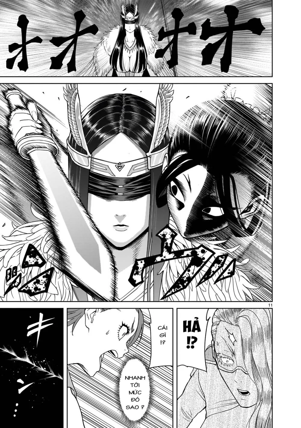 HentaiVN.net - Ảnh 9 - Đấu trường Hoa hồng [Rosengarten Saga; Rozengaten Saga; Rosen Garten Saga] - Chap 41: 7 người ～Kater～