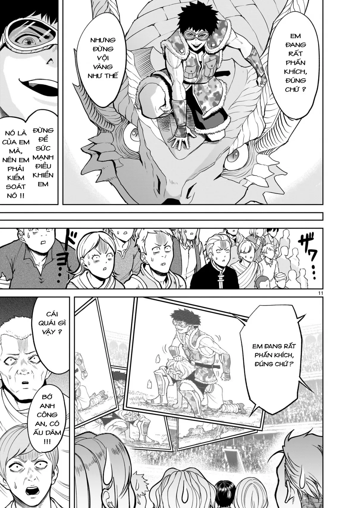 HentaiVN.net - Ảnh 9 - Đấu trường Hoa hồng [Rosengarten Saga; Rozengaten Saga; Rosen Garten Saga] - Chap 44: 「Tự tin ～Komplex～」
