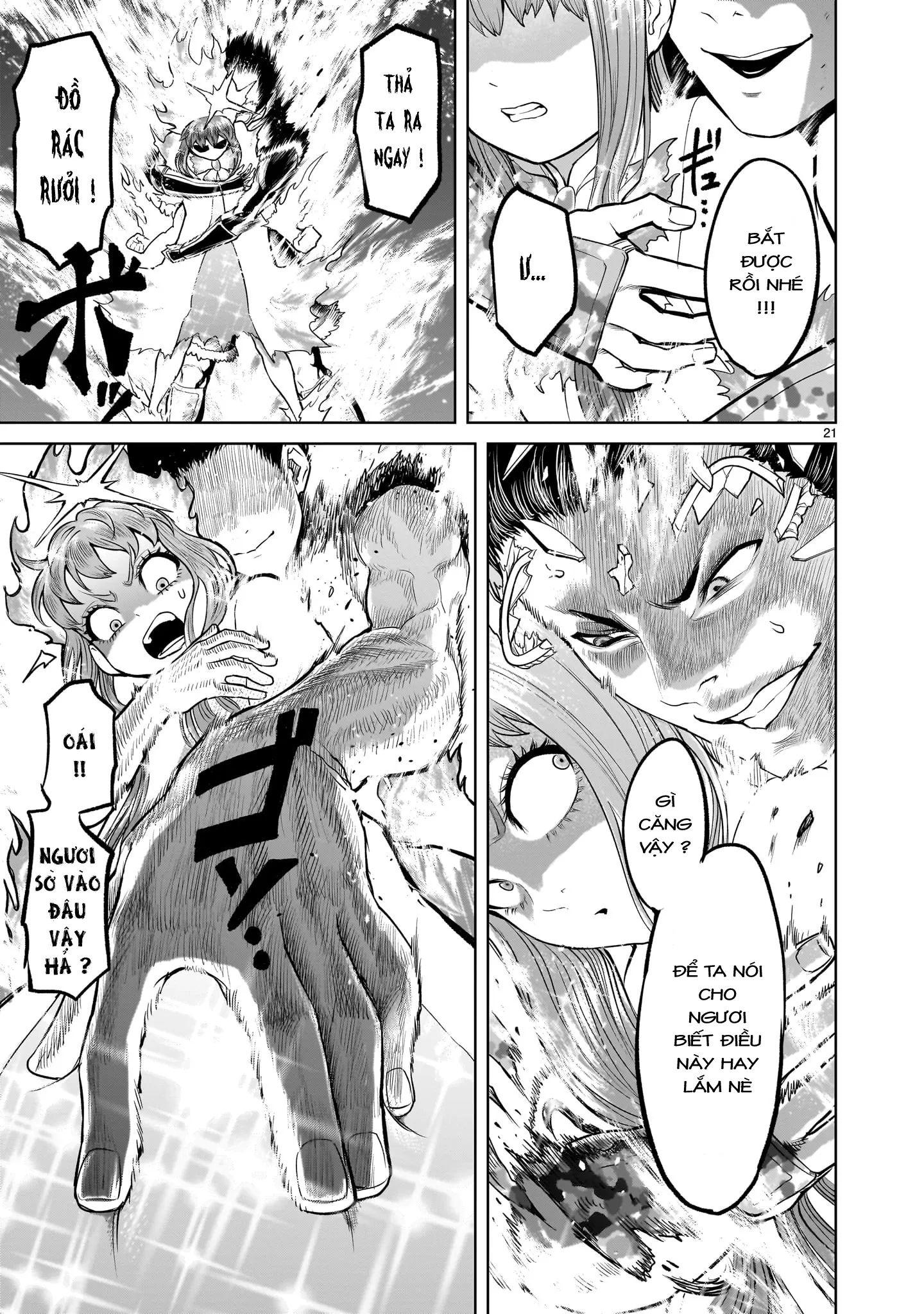 HentaiVN.net - Ảnh 19 - Đấu trường Hoa hồng [Rosengarten Saga; Rozengaten Saga; Rosen Garten Saga] - Chap 45: 「Phồng lên ～Hodensack～」