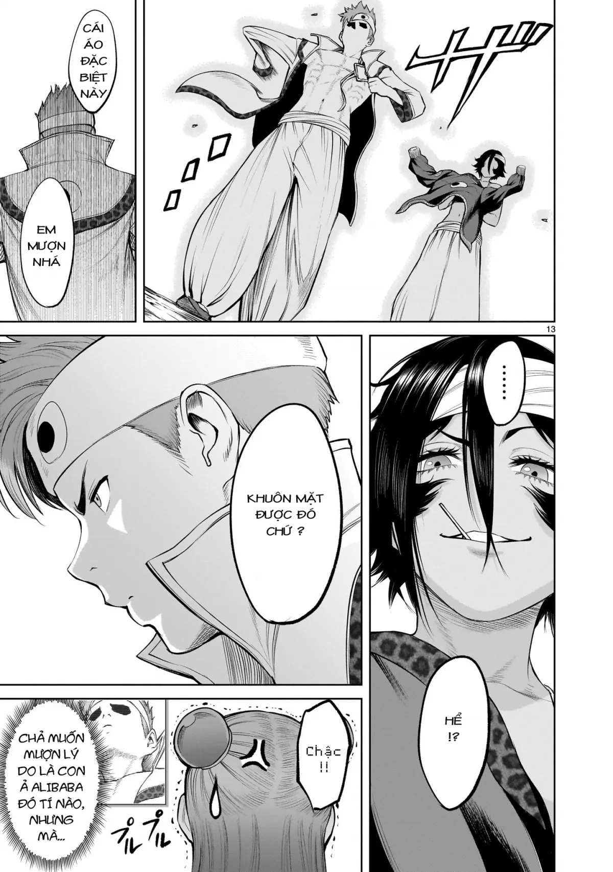 HentaiVN.net - Ảnh 11 - Đấu trường Hoa hồng [Rosengarten Saga; Rozengaten Saga; Rosen Garten Saga] - Chap 46: 「Trai trẻ ～Zustand des Haven～」
