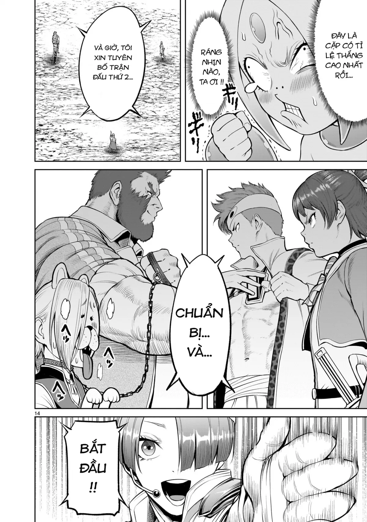 HentaiVN.net - Ảnh 12 - Đấu trường Hoa hồng [Rosengarten Saga; Rozengaten Saga; Rosen Garten Saga] - Chap 46: 「Trai trẻ ～Zustand des Haven～」