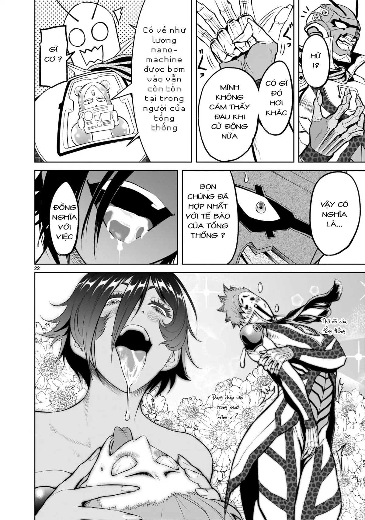 HentaiVN.net - Ảnh 20 - Đấu trường Hoa hồng [Rosengarten Saga; Rozengaten Saga; Rosen Garten Saga] - Chap 46: 「Trai trẻ ～Zustand des Haven～」