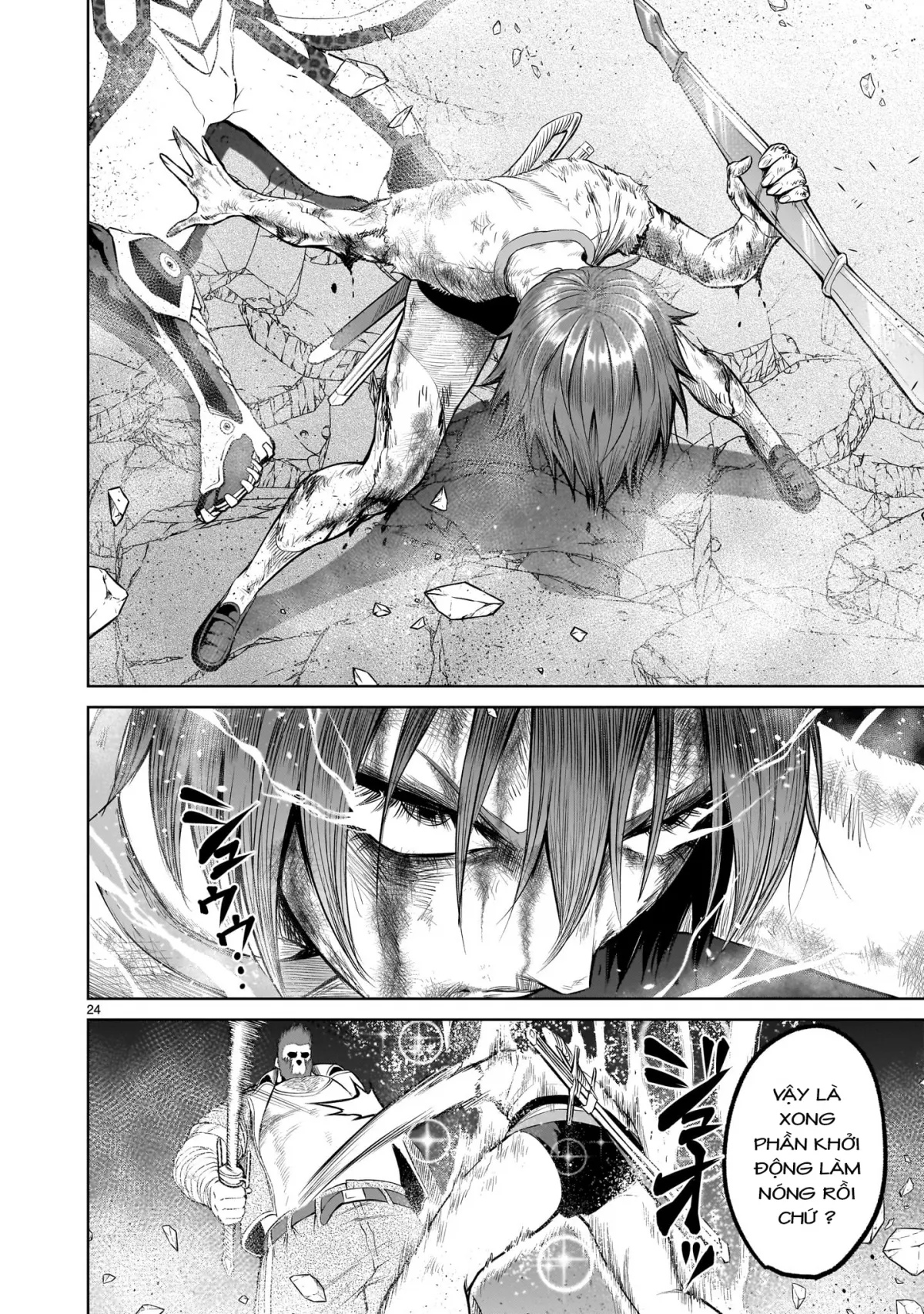 HentaiVN.net - Ảnh 22 - Đấu trường Hoa hồng [Rosengarten Saga; Rozengaten Saga; Rosen Garten Saga] - Chap 46: 「Trai trẻ ～Zustand des Haven～」