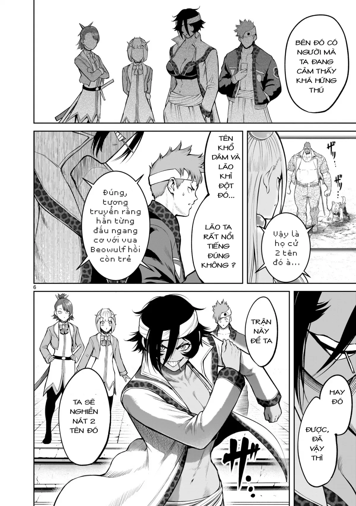 HentaiVN.net - Ảnh 4 - Đấu trường Hoa hồng [Rosengarten Saga; Rozengaten Saga; Rosen Garten Saga] - Chap 46: 「Trai trẻ ～Zustand des Haven～」