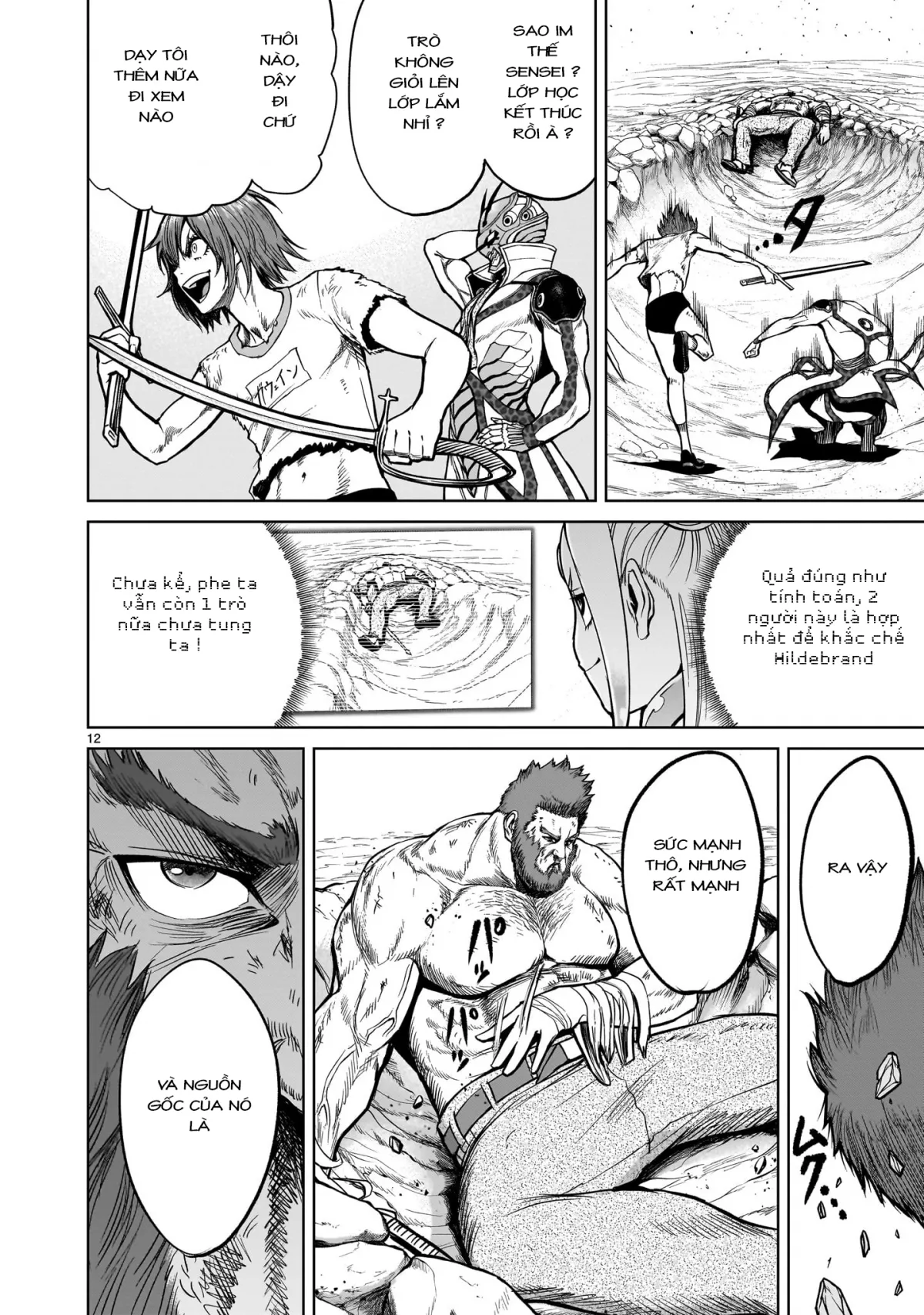 HentaiVN.net - Ảnh 10 - Đấu trường Hoa hồng [Rosengarten Saga; Rozengaten Saga; Rosen Garten Saga] - Chap 47:「Thoát kiếp trai tân ～Sexualerziehung～」