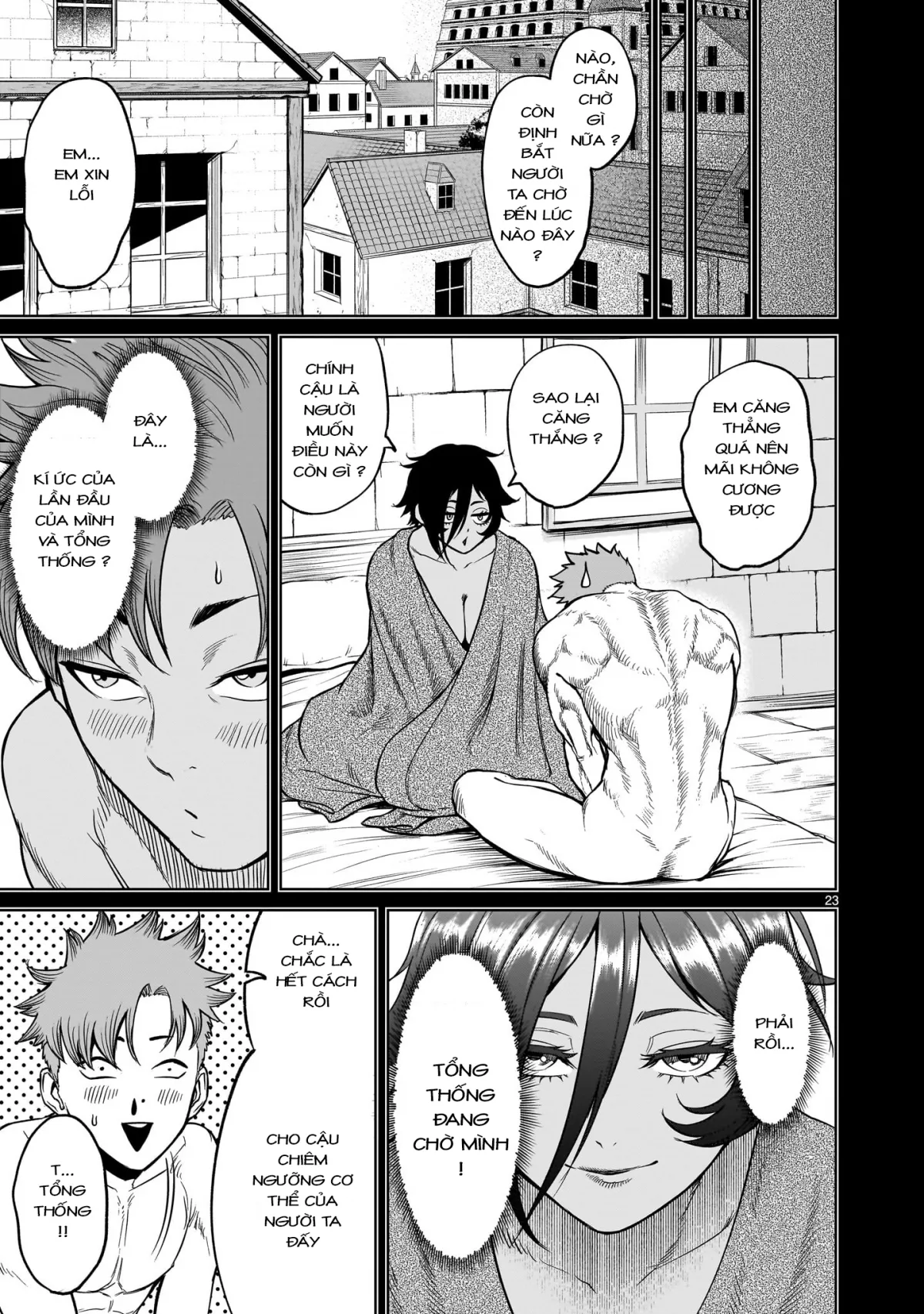 HentaiVN.net - Ảnh 21 - Đấu trường Hoa hồng [Rosengarten Saga; Rozengaten Saga; Rosen Garten Saga] - Chap 47:「Thoát kiếp trai tân ～Sexualerziehung～」