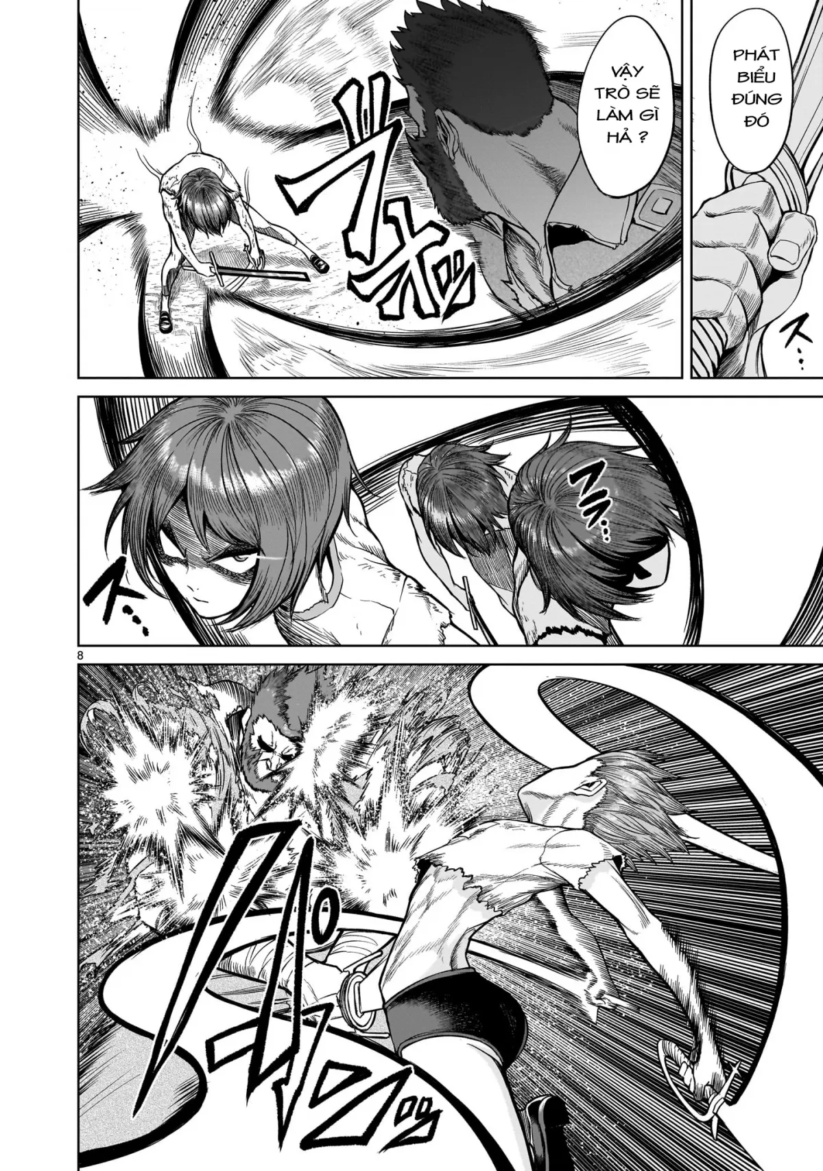 HentaiVN.net - Ảnh 6 - Đấu trường Hoa hồng [Rosengarten Saga; Rozengaten Saga; Rosen Garten Saga] - Chap 47:「Thoát kiếp trai tân ～Sexualerziehung～」