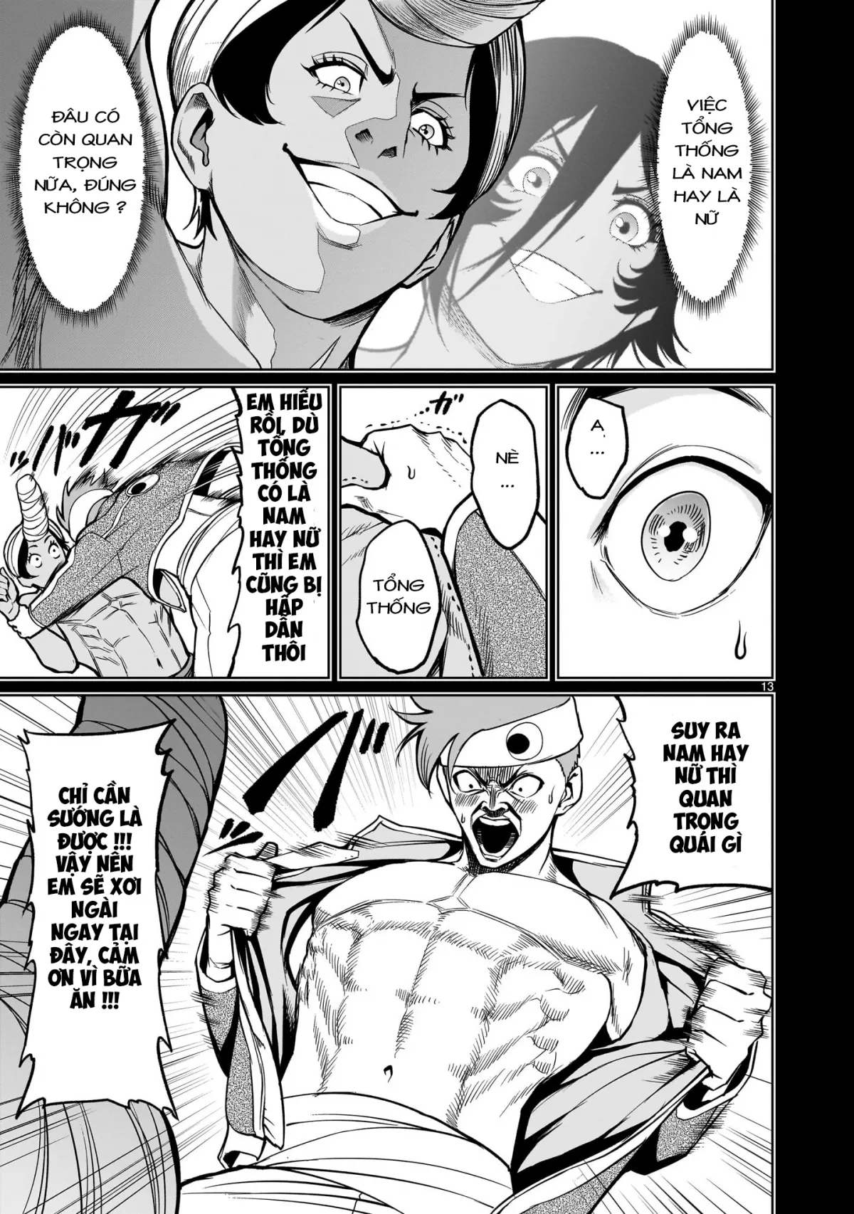 HentaiVN.net - Ảnh 11 - Đấu trường Hoa hồng [Rosengarten Saga; Rozengaten Saga; Rosen Garten Saga] - Chap 48: 「Sự phủ nhận ～Traummann～