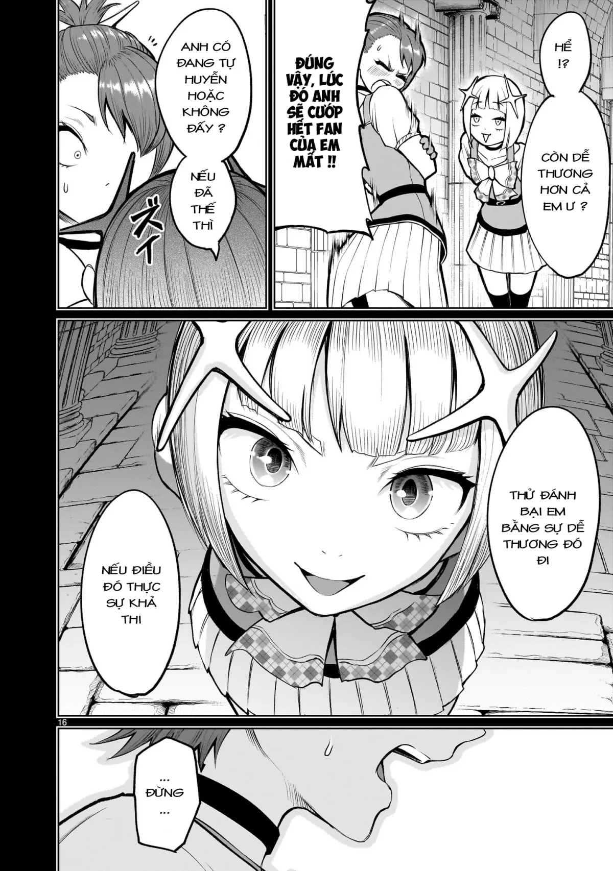 HentaiVN.net - Ảnh 14 - Đấu trường Hoa hồng [Rosengarten Saga; Rozengaten Saga; Rosen Garten Saga] - Chap 48: 「Sự phủ nhận ～Traummann～