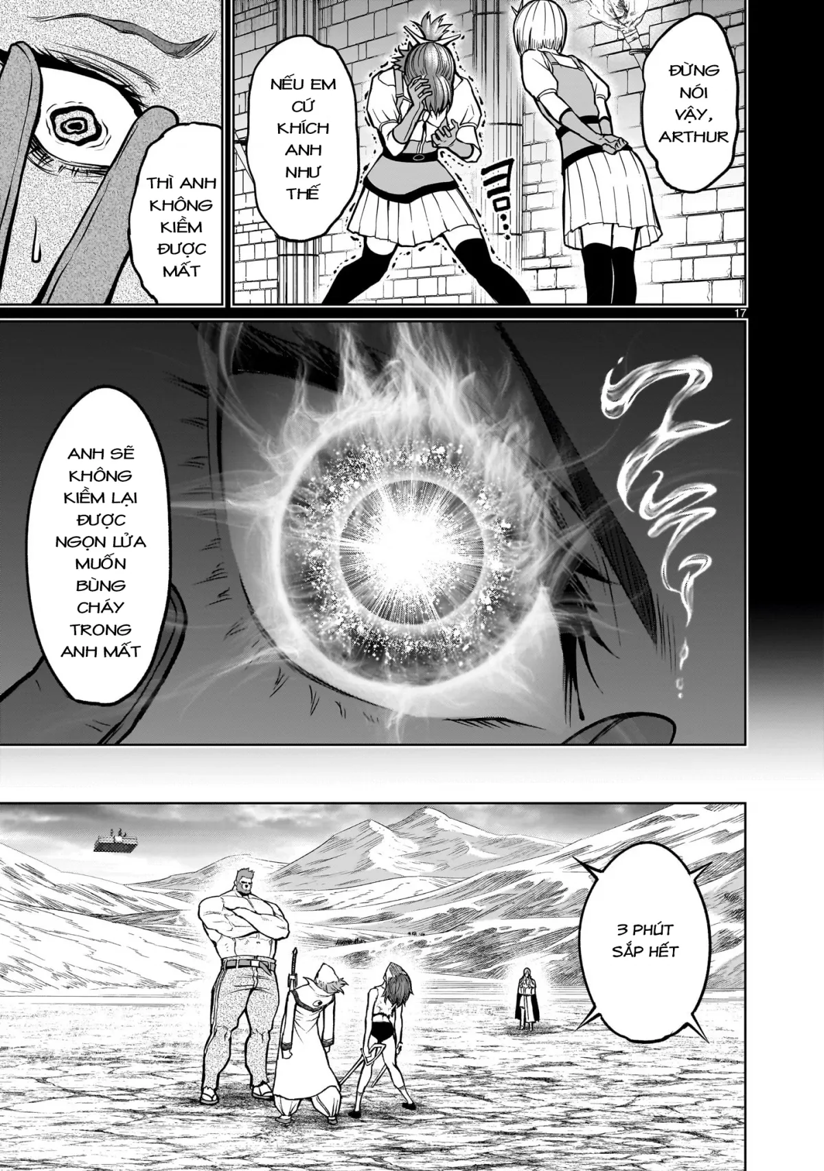 HentaiVN.net - Ảnh 15 - Đấu trường Hoa hồng [Rosengarten Saga; Rozengaten Saga; Rosen Garten Saga] - Chap 48: 「Sự phủ nhận ～Traummann～