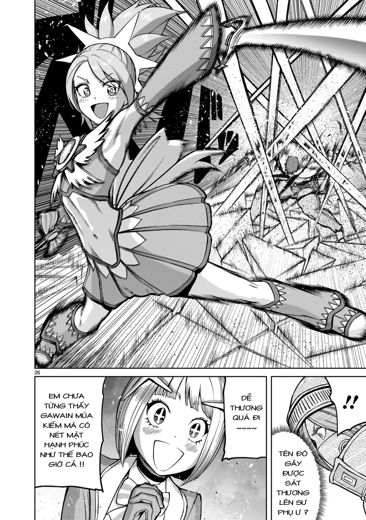 HentaiVN.net - Ảnh 23 - Đấu trường Hoa hồng [Rosengarten Saga; Rozengaten Saga; Rosen Garten Saga] - Chap 48: 「Sự phủ nhận ～Traummann～
