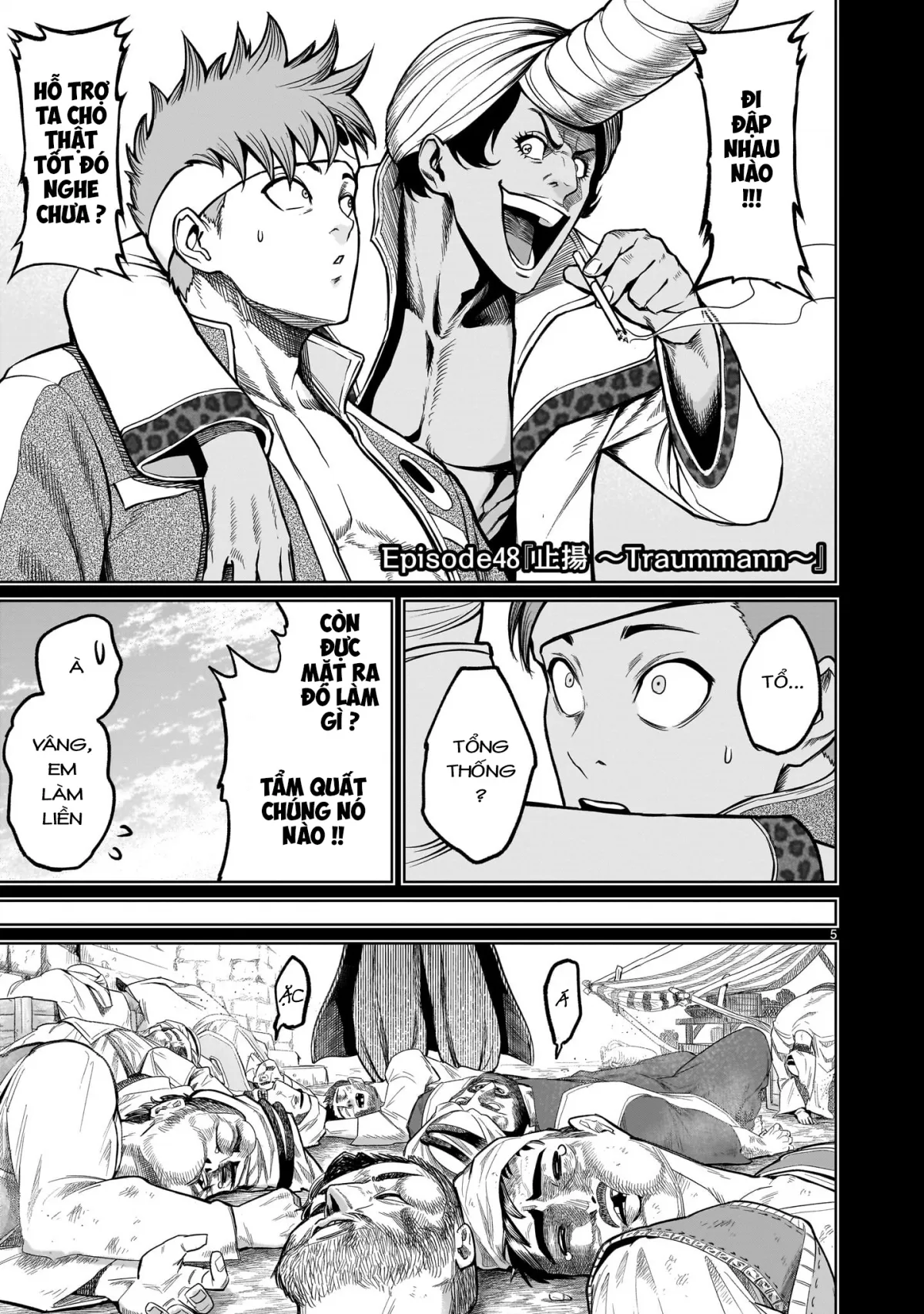 HentaiVN.net - Ảnh 3 - Đấu trường Hoa hồng [Rosengarten Saga; Rozengaten Saga; Rosen Garten Saga] - Chap 48: 「Sự phủ nhận ～Traummann～