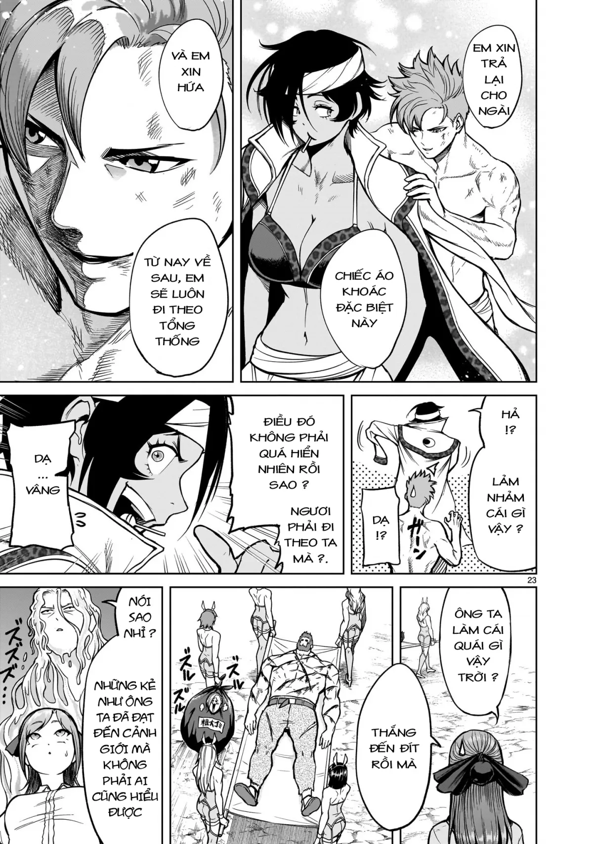HentaiVN.net - Ảnh 19 - Đấu trường Hoa hồng [Rosengarten Saga; Rozengaten Saga; Rosen Garten Saga] - Chap 49: 「Hiền giả ～Weibliche Göre～」