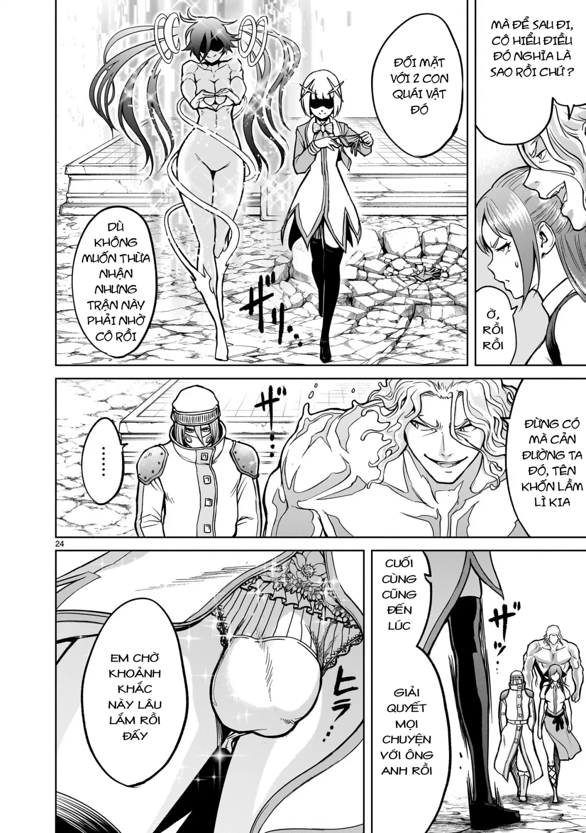 HentaiVN.net - Ảnh 20 - Đấu trường Hoa hồng [Rosengarten Saga; Rozengaten Saga; Rosen Garten Saga] - Chap 49: 「Hiền giả ～Weibliche Göre～」