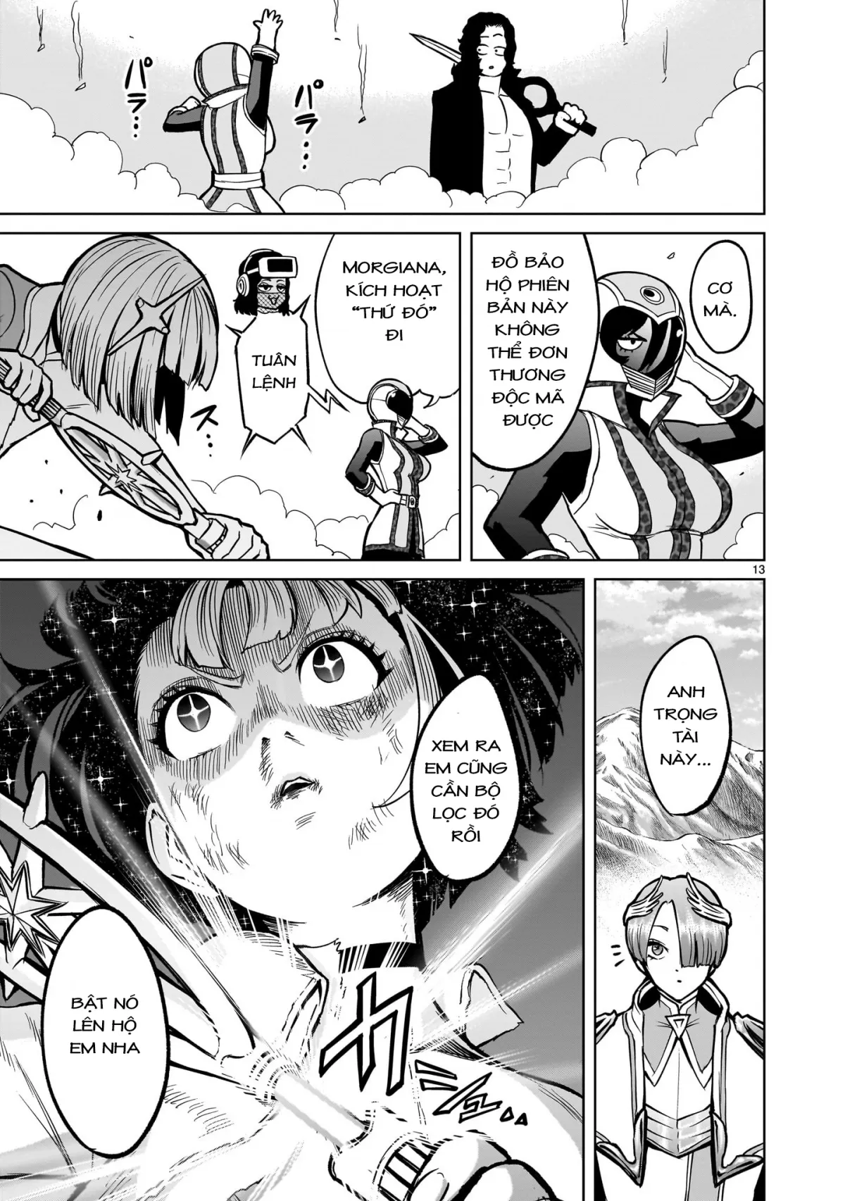 HentaiVN.net - Ảnh 11 - Đấu trường Hoa hồng [Rosengarten Saga; Rozengaten Saga; Rosen Garten Saga] - Chap 50: 「Tượng vàng ～Deus ex Machina～」
