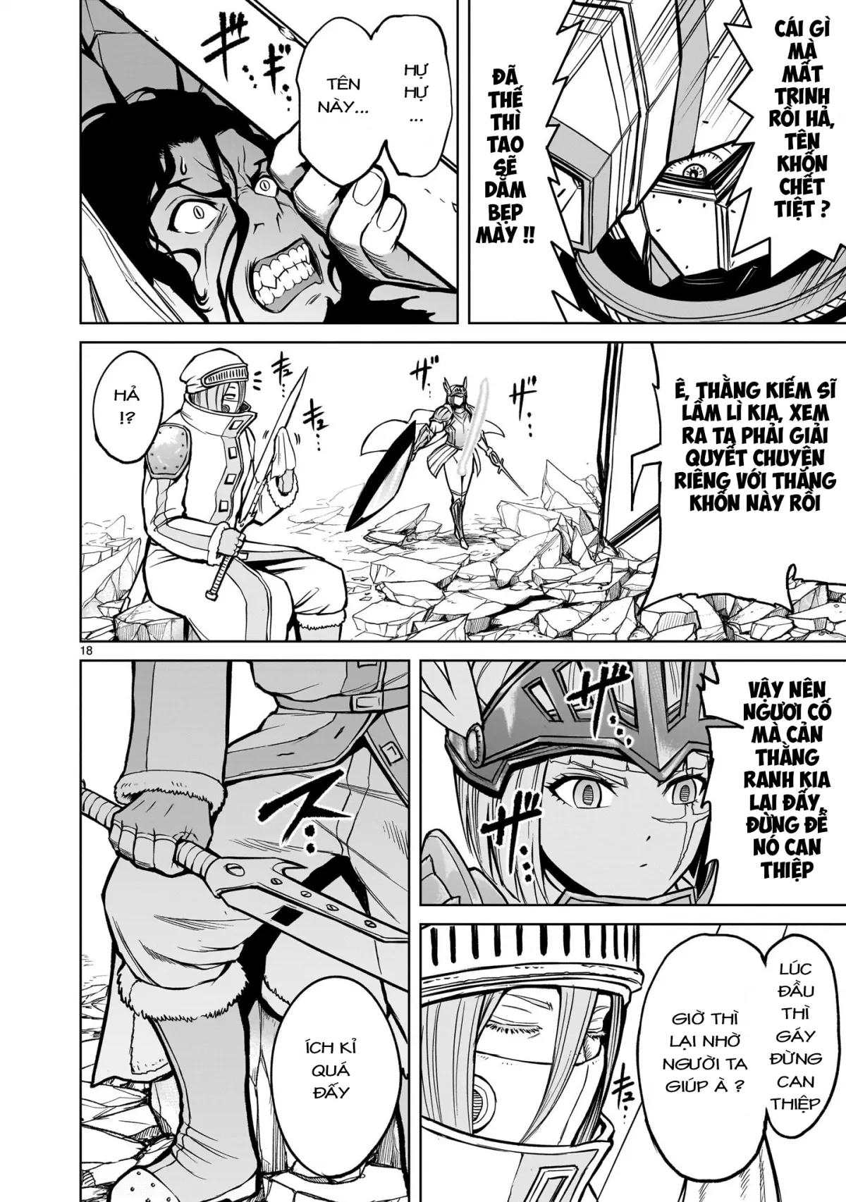 HentaiVN.net - Ảnh 16 - Đấu trường Hoa hồng [Rosengarten Saga; Rozengaten Saga; Rosen Garten Saga] - Chap 50: 「Tượng vàng ～Deus ex Machina～」