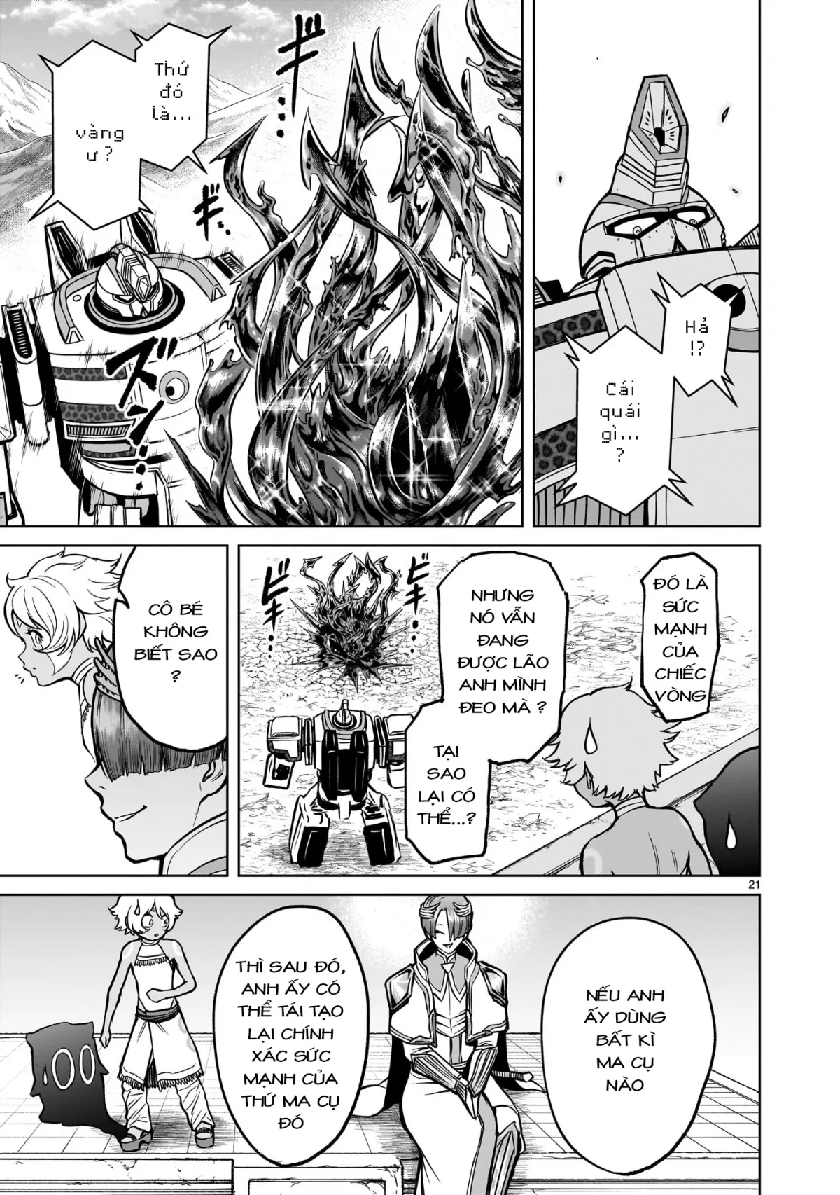 HentaiVN.net - Ảnh 19 - Đấu trường Hoa hồng [Rosengarten Saga; Rozengaten Saga; Rosen Garten Saga] - Chap 50: 「Tượng vàng ～Deus ex Machina～」