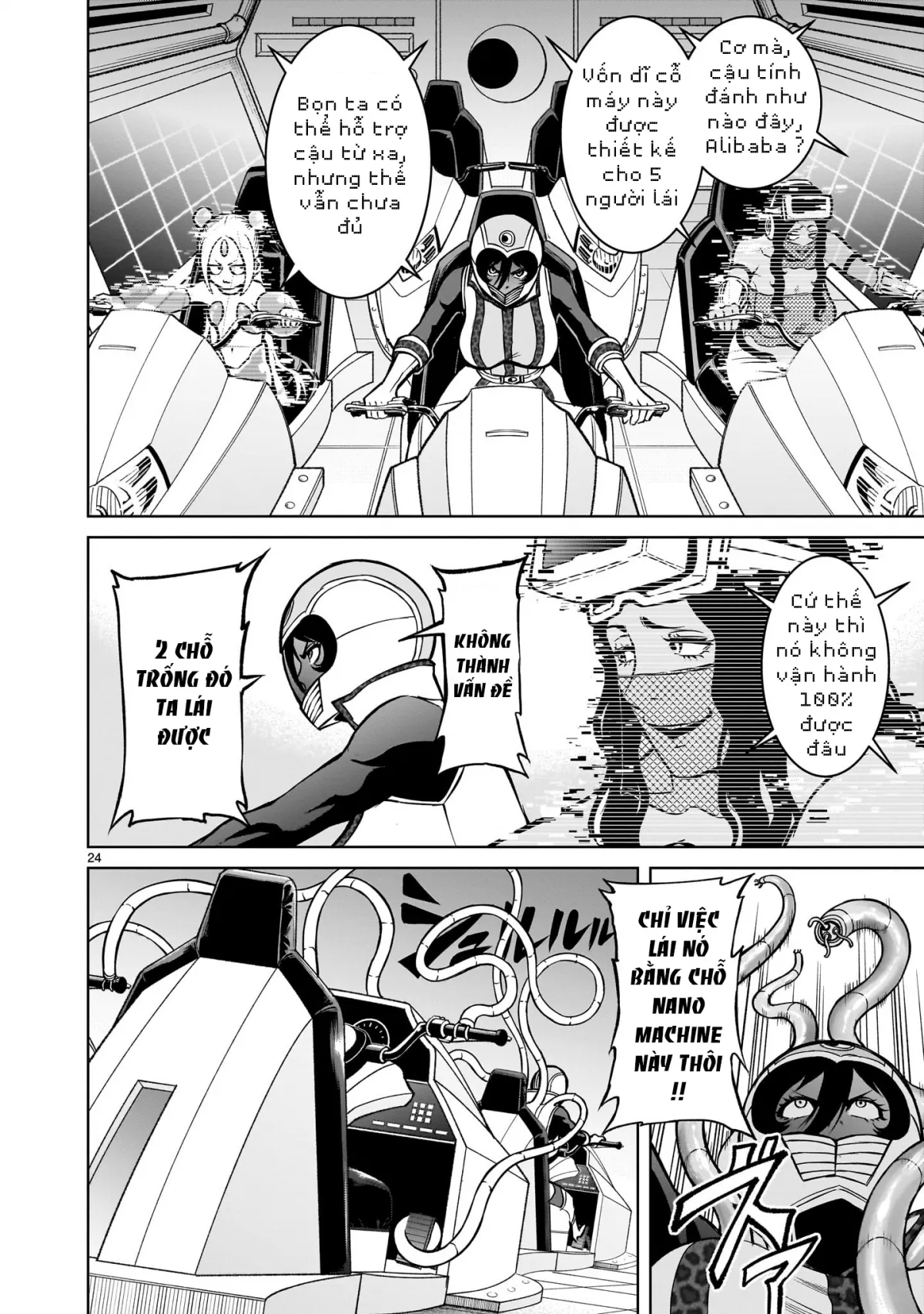 HentaiVN.net - Ảnh 22 - Đấu trường Hoa hồng [Rosengarten Saga; Rozengaten Saga; Rosen Garten Saga] - Chap 50: 「Tượng vàng ～Deus ex Machina～」