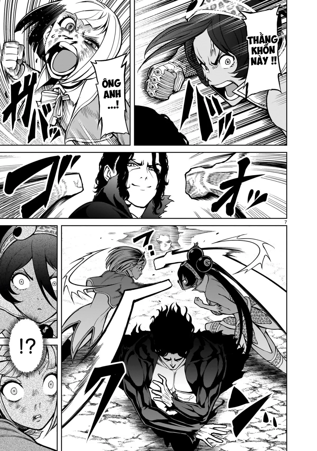 HentaiVN.net - Ảnh 5 - Đấu trường Hoa hồng [Rosengarten Saga; Rozengaten Saga; Rosen Garten Saga] - Chap 50: 「Tượng vàng ～Deus ex Machina～」