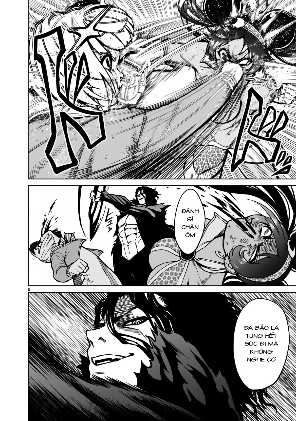 HentaiVN.net - Ảnh 6 - Đấu trường Hoa hồng [Rosengarten Saga; Rozengaten Saga; Rosen Garten Saga] - Chap 50: 「Tượng vàng ～Deus ex Machina～」