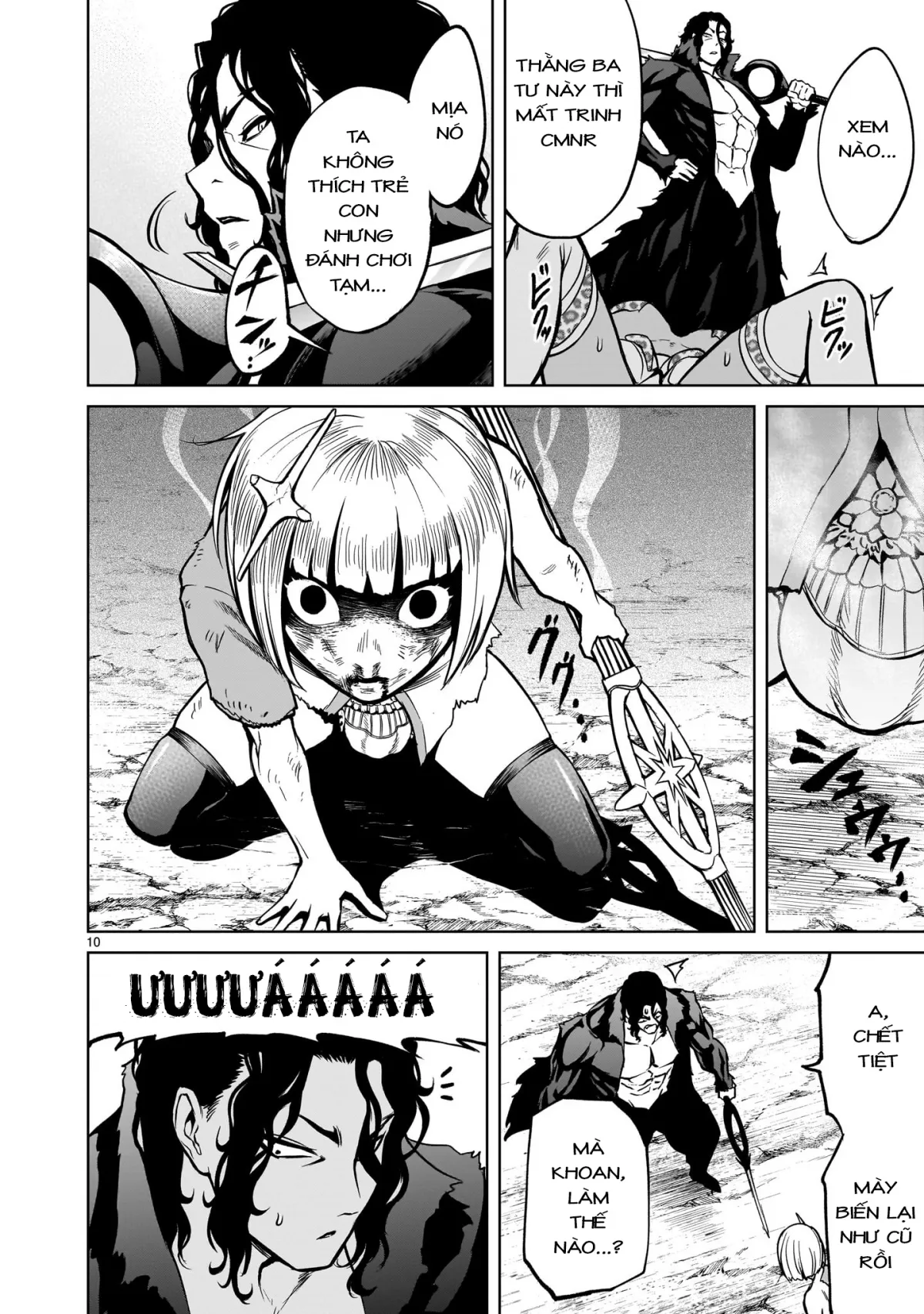 HentaiVN.net - Ảnh 8 - Đấu trường Hoa hồng [Rosengarten Saga; Rozengaten Saga; Rosen Garten Saga] - Chap 50: 「Tượng vàng ～Deus ex Machina～」