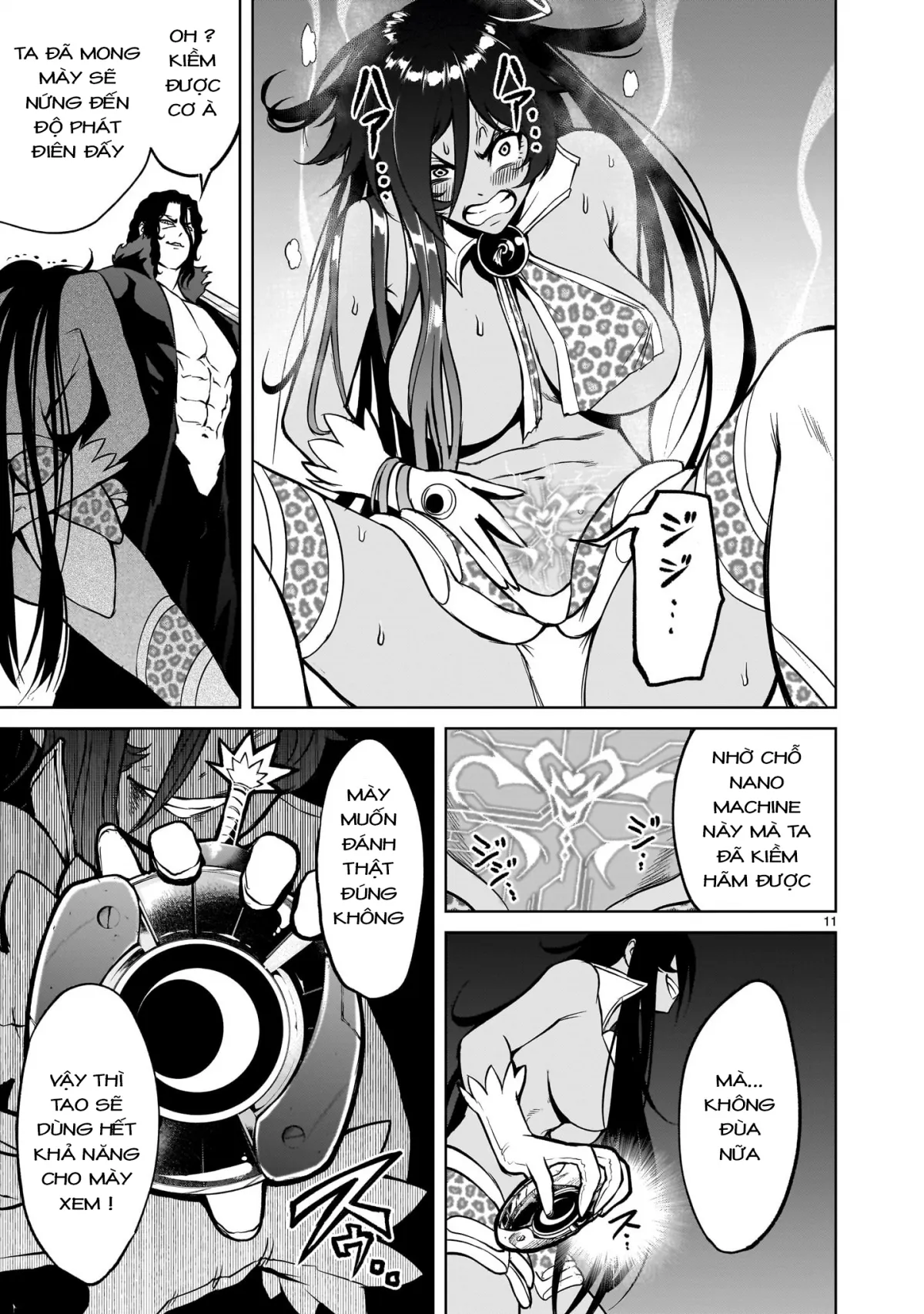 HentaiVN.net - Ảnh 9 - Đấu trường Hoa hồng [Rosengarten Saga; Rozengaten Saga; Rosen Garten Saga] - Chap 50: 「Tượng vàng ～Deus ex Machina～」