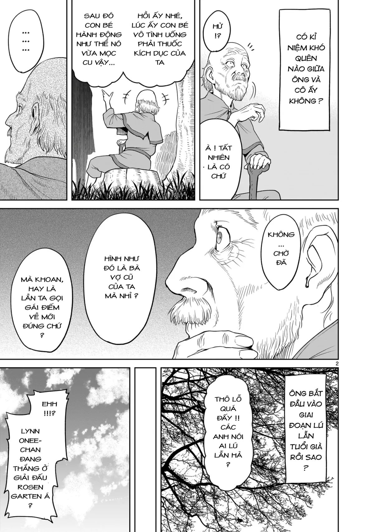 HentaiVN.net - Ảnh 7 - Đấu trường Hoa hồng [Rosengarten Saga; Rozengaten Saga; Rosen Garten Saga] - Chap 41.5: ngoại truyện vol 7: cô gái có tên Lynn