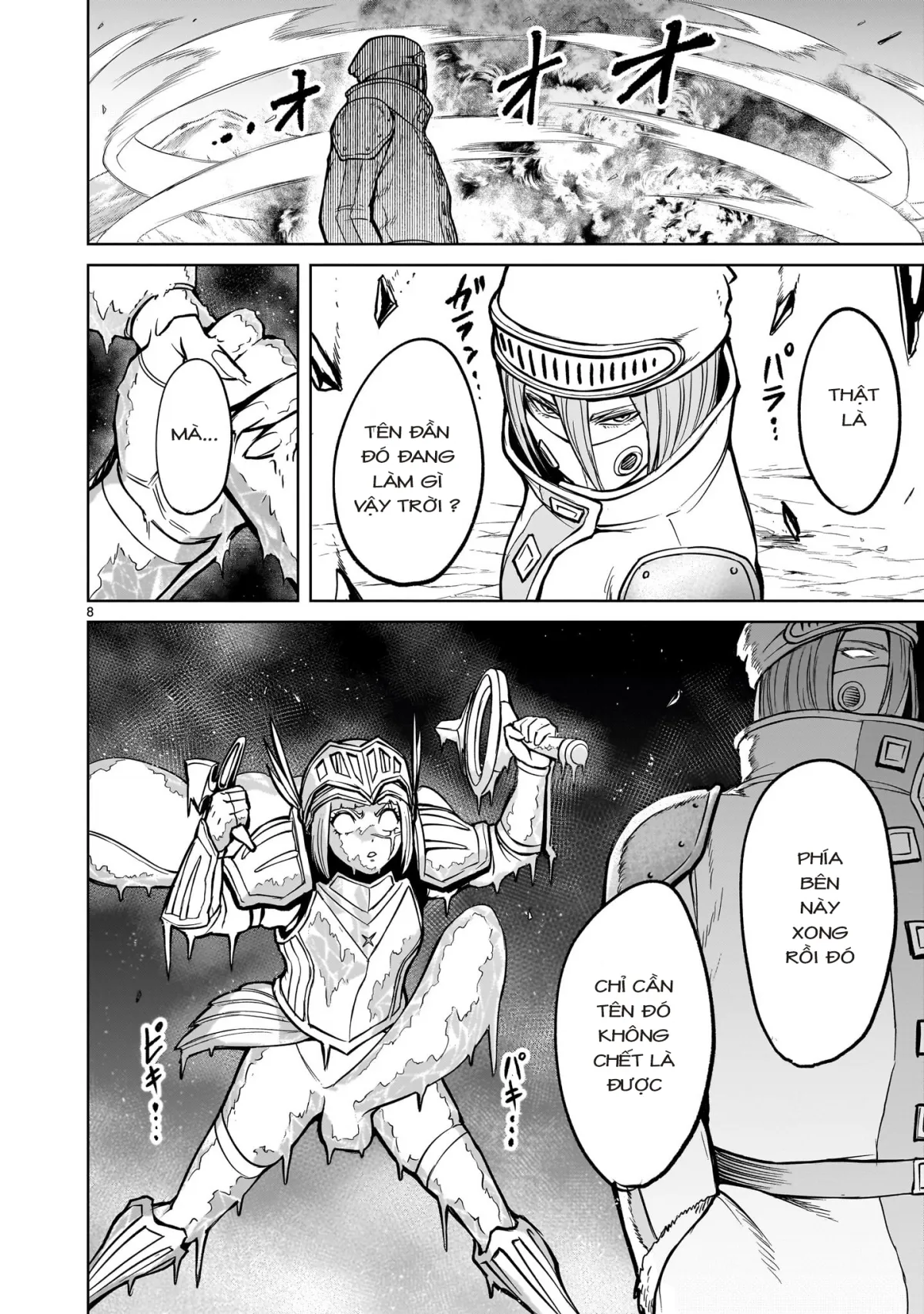 HentaiVN.net - Ảnh 6 - Đấu trường Hoa hồng [Rosengarten Saga; Rozengaten Saga; Rosen Garten Saga] - Chap 51: 「Điều đã quên～Cyalume Ändern～」
