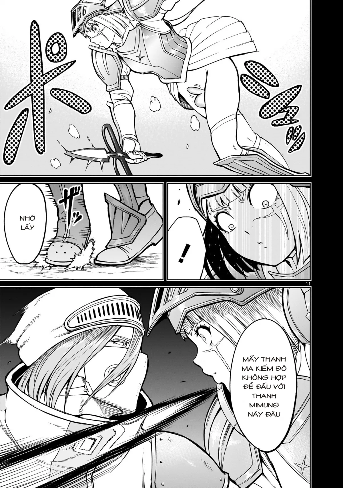 HentaiVN.net - Ảnh 9 - Đấu trường Hoa hồng [Rosengarten Saga; Rozengaten Saga; Rosen Garten Saga] - Chap 51: 「Điều đã quên～Cyalume Ändern～」
