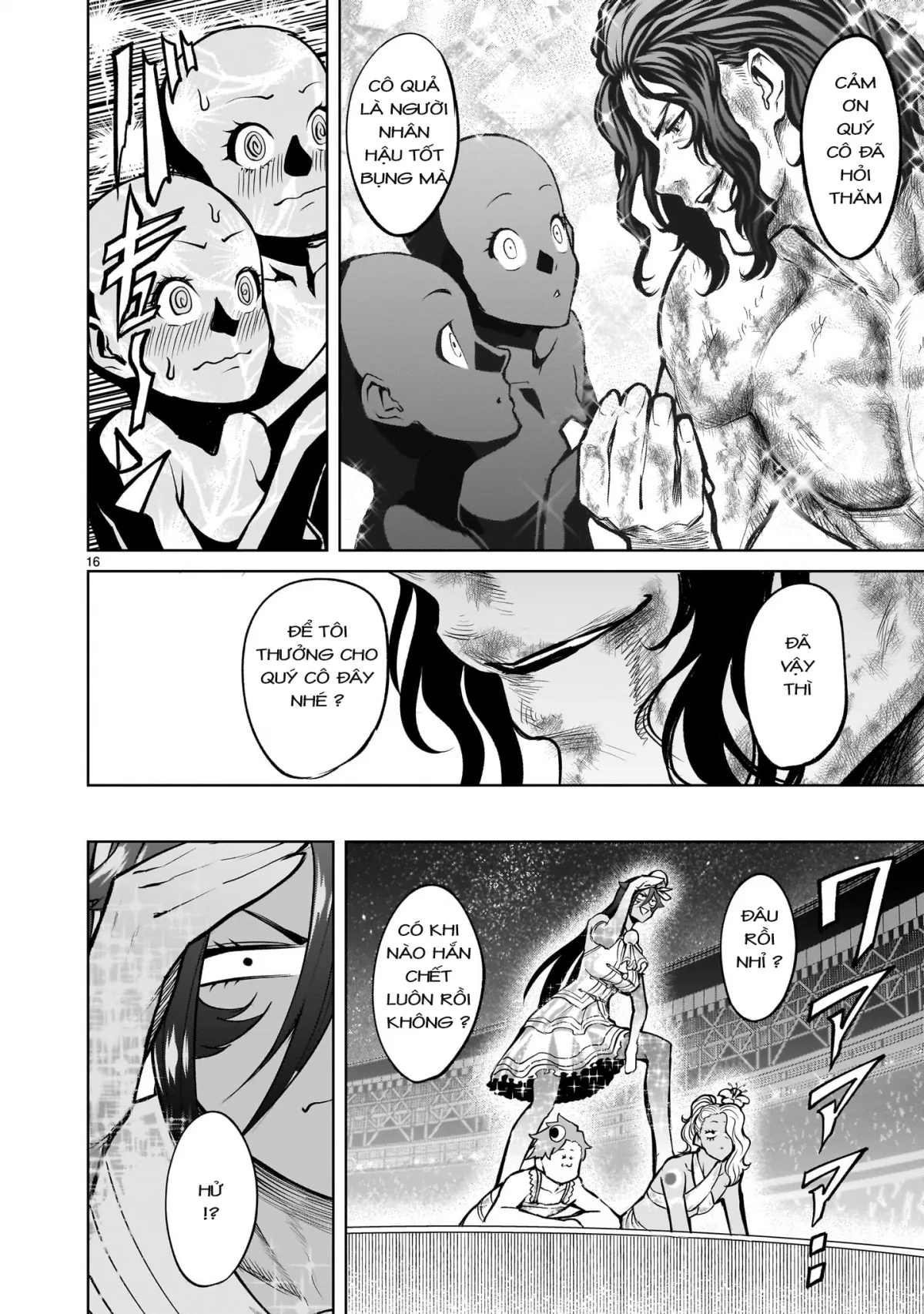 HentaiVN.net - Ảnh 11 - Đấu trường Hoa hồng [Rosengarten Saga; Rozengaten Saga; Rosen Garten Saga] - Chap 53: 「Tiếp xúc ～Fantreffen～」