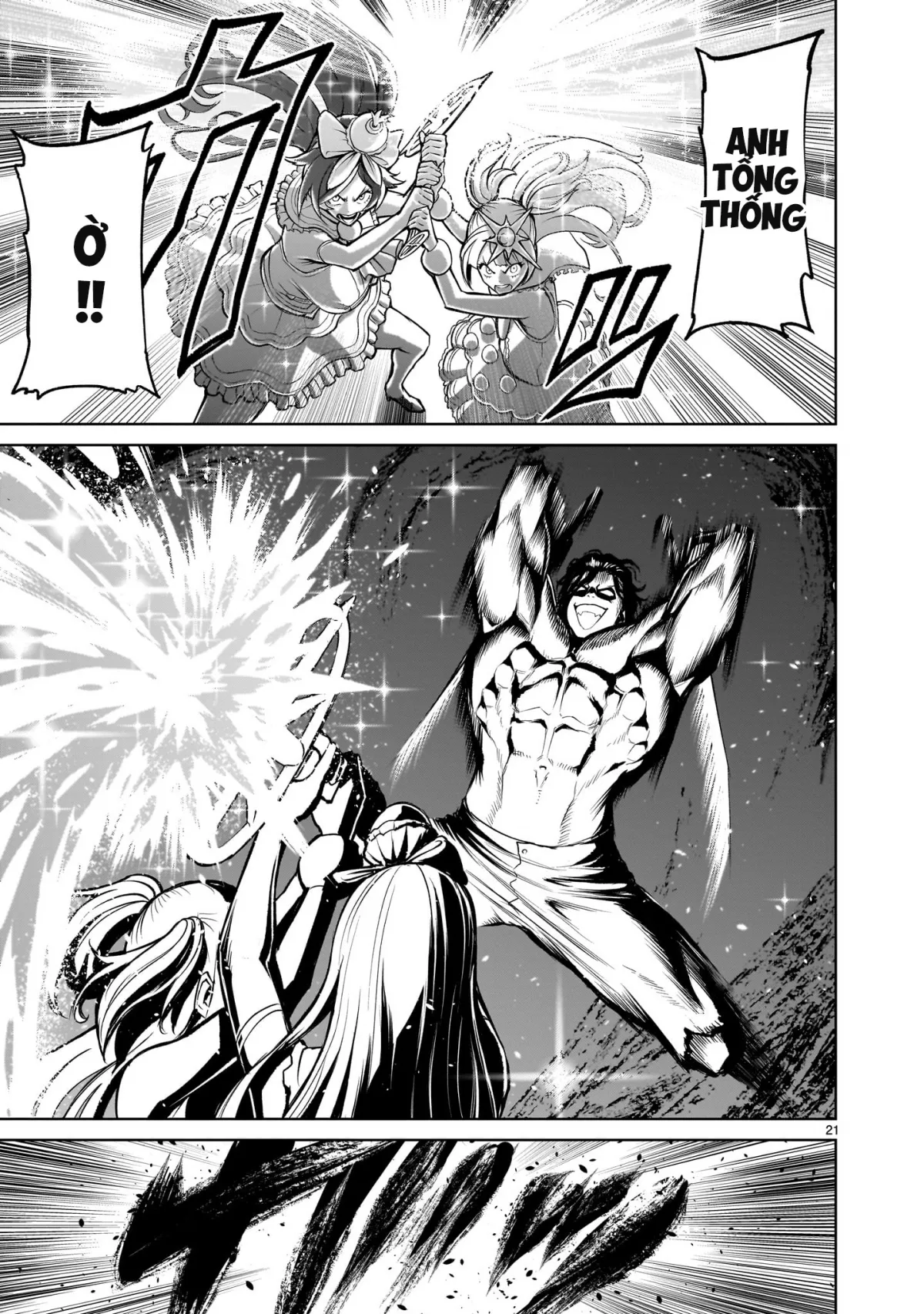 HentaiVN.net - Ảnh 16 - Đấu trường Hoa hồng [Rosengarten Saga; Rozengaten Saga; Rosen Garten Saga] - Chap 53: 「Tiếp xúc ～Fantreffen～」