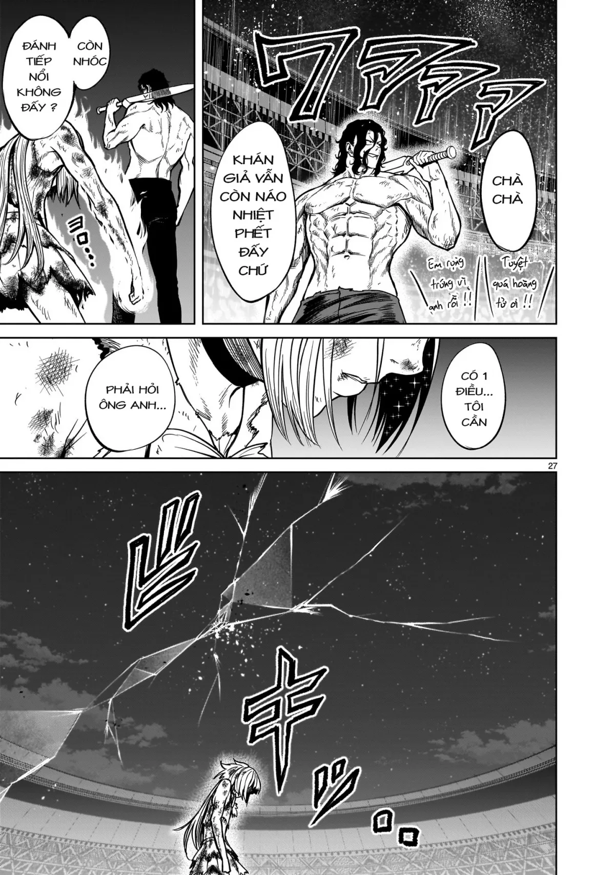 HentaiVN.net - Ảnh 21 - Đấu trường Hoa hồng [Rosengarten Saga; Rozengaten Saga; Rosen Garten Saga] - Chap 53: 「Tiếp xúc ～Fantreffen～」