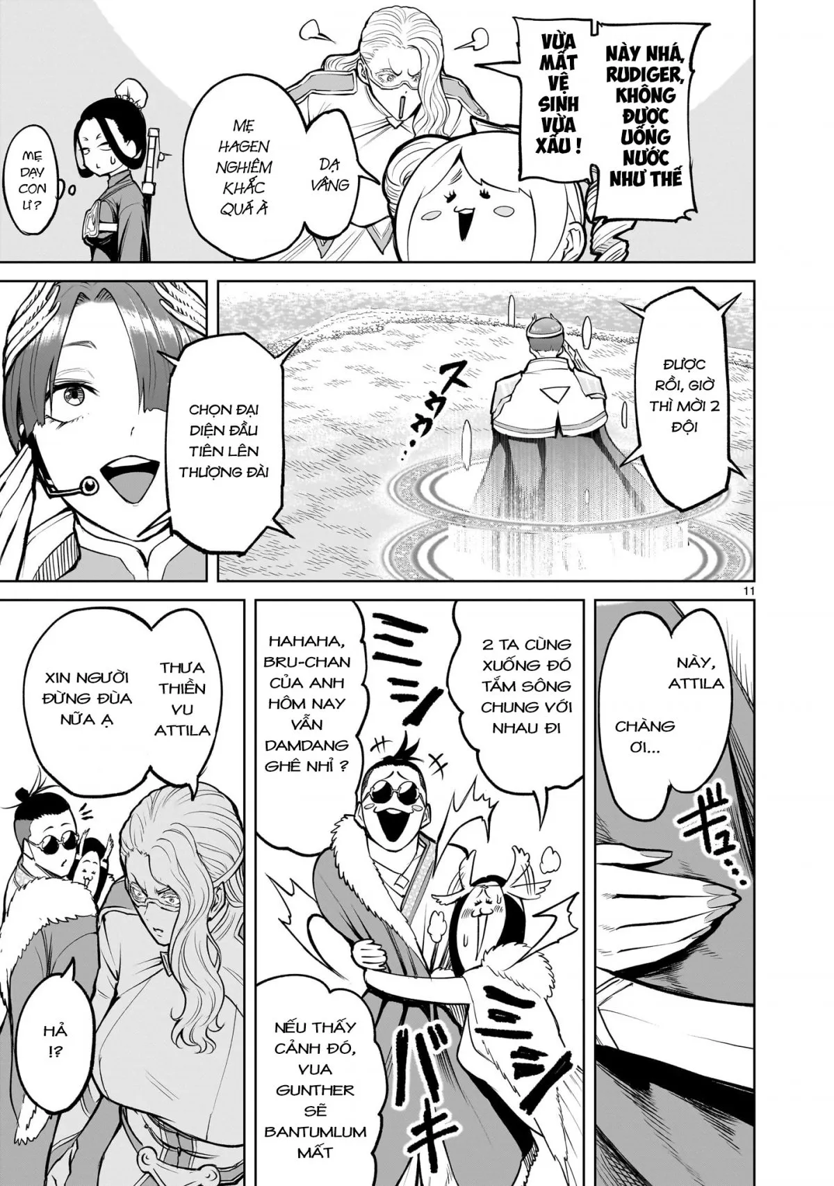 HentaiVN.net - Ảnh 9 - Đấu trường Hoa hồng [Rosengarten Saga; Rozengaten Saga; Rosen Garten Saga] - Chap 54: 「Nơi các vị thần ở〜Austausch〜」