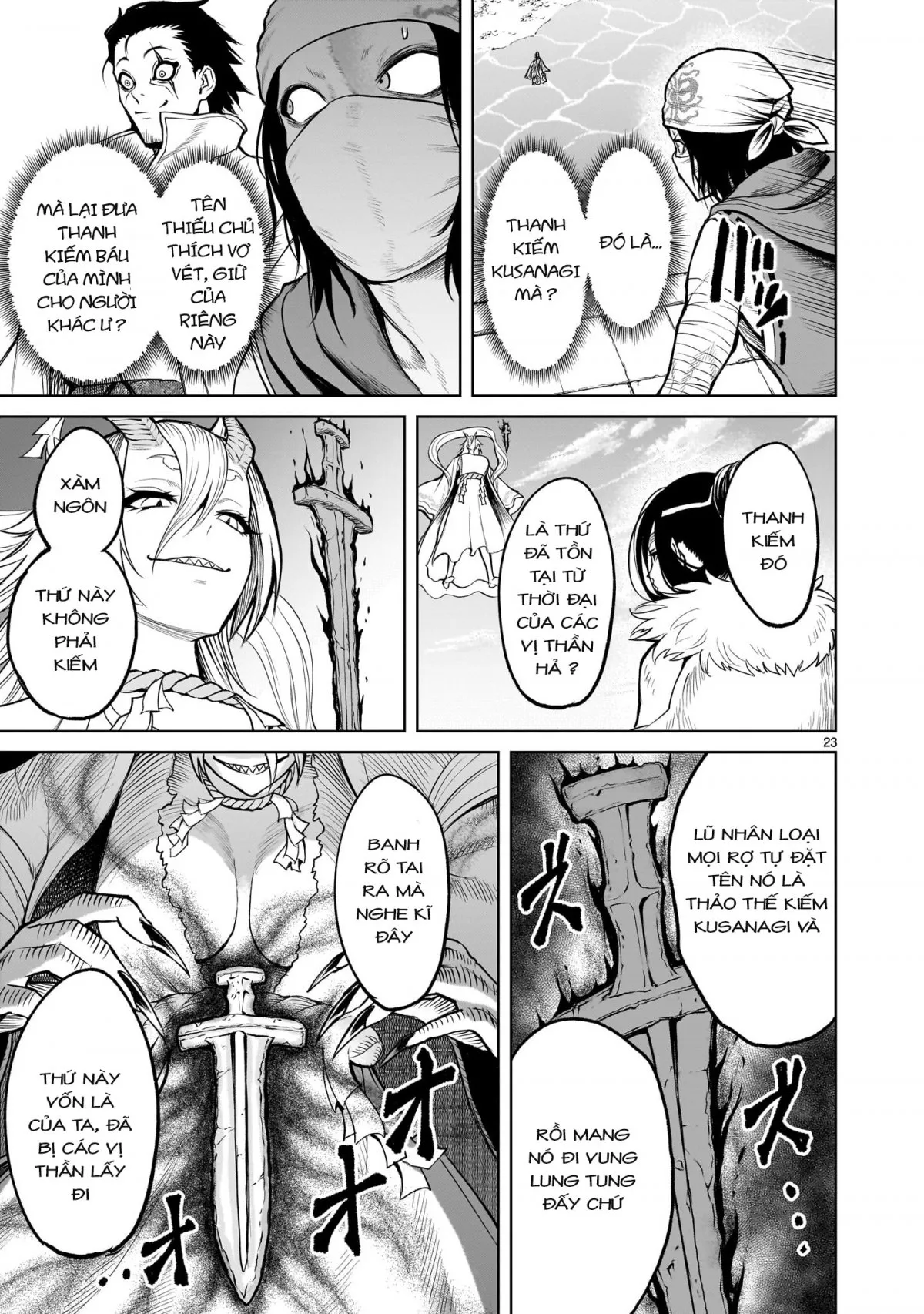 HentaiVN.net - Ảnh 20 - Đấu trường Hoa hồng [Rosengarten Saga; Rozengaten Saga; Rosen Garten Saga] - Chap 55: 「Phục kiếm 〜Heiliger Schatz～」