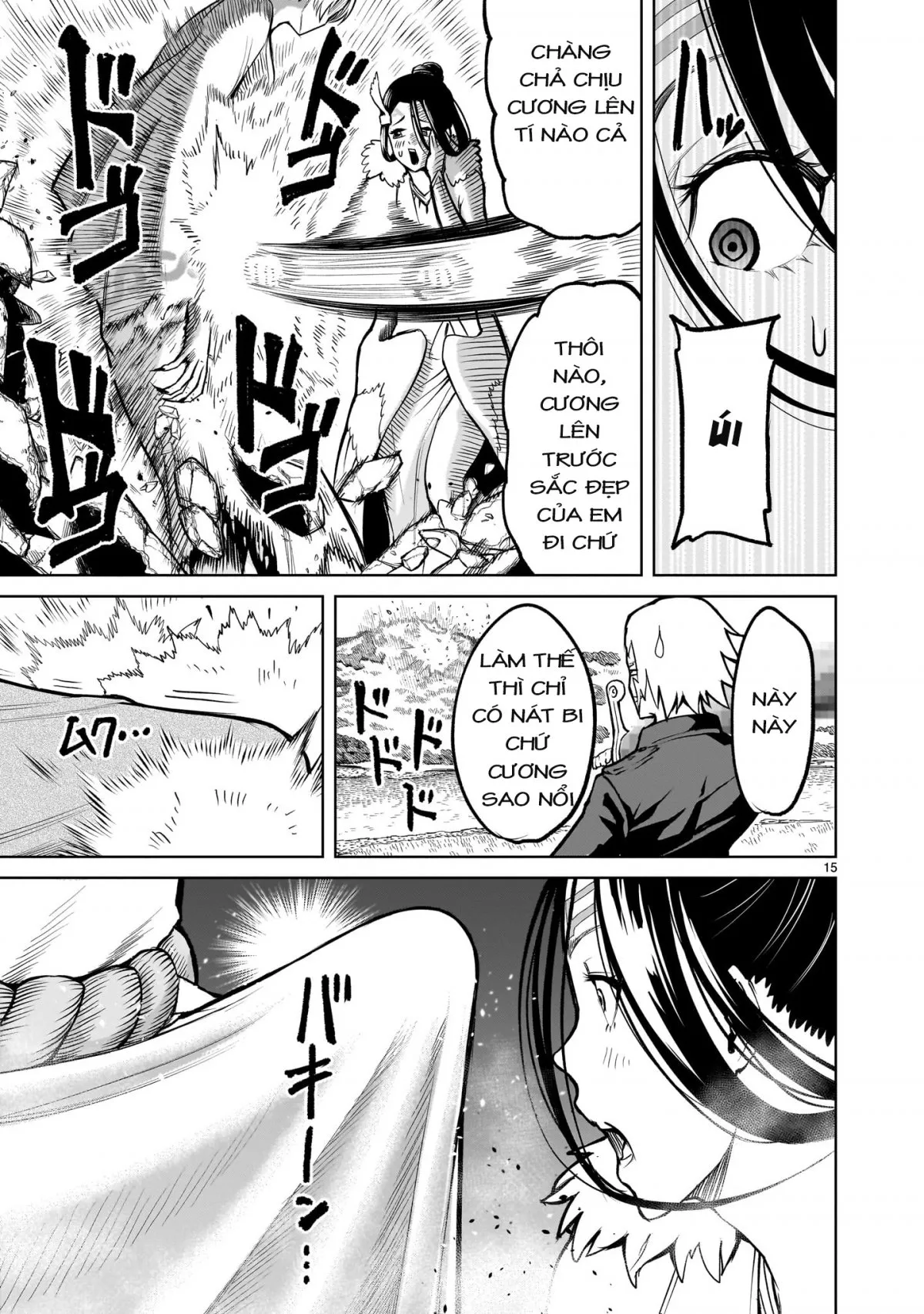 HentaiVN.net - Ảnh 10 - Đấu trường Hoa hồng [Rosengarten Saga; Rozengaten Saga; Rosen Garten Saga] - Chap 56:「Tình yêu điên rồ 〜Hautschiff〜」