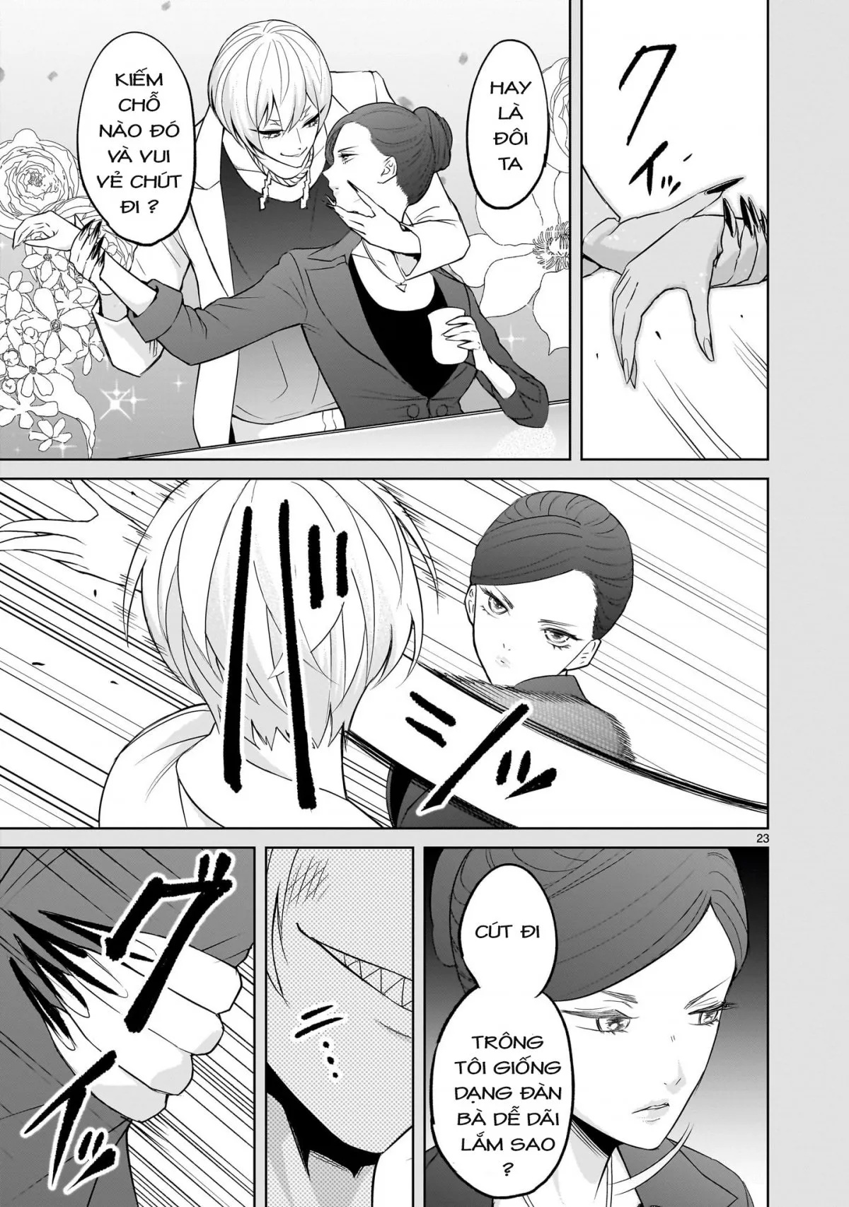 HentaiVN.net - Ảnh 18 - Đấu trường Hoa hồng [Rosengarten Saga; Rozengaten Saga; Rosen Garten Saga] - Chap 56:「Tình yêu điên rồ 〜Hautschiff〜」