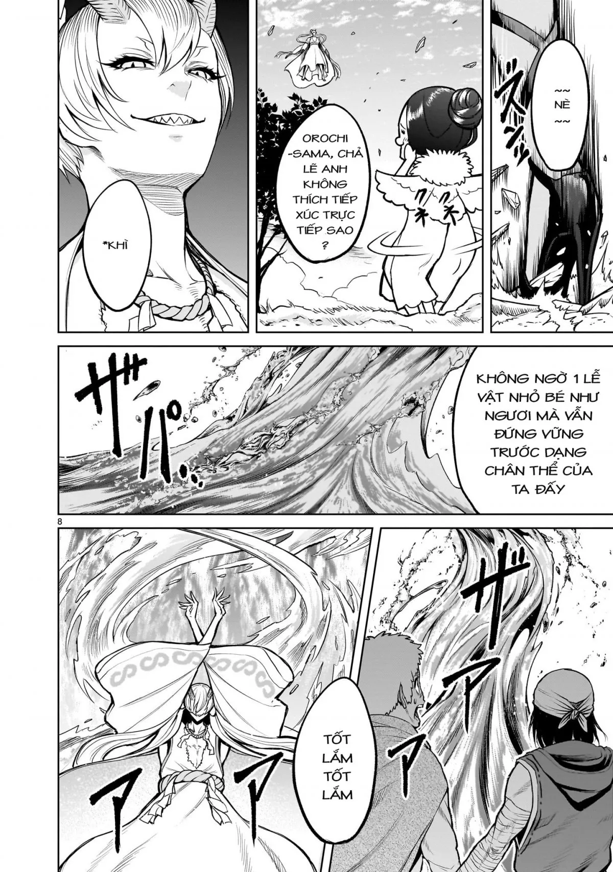 HentaiVN.net - Ảnh 5 - Đấu trường Hoa hồng [Rosengarten Saga; Rozengaten Saga; Rosen Garten Saga] - Chap 56:「Tình yêu điên rồ 〜Hautschiff〜」