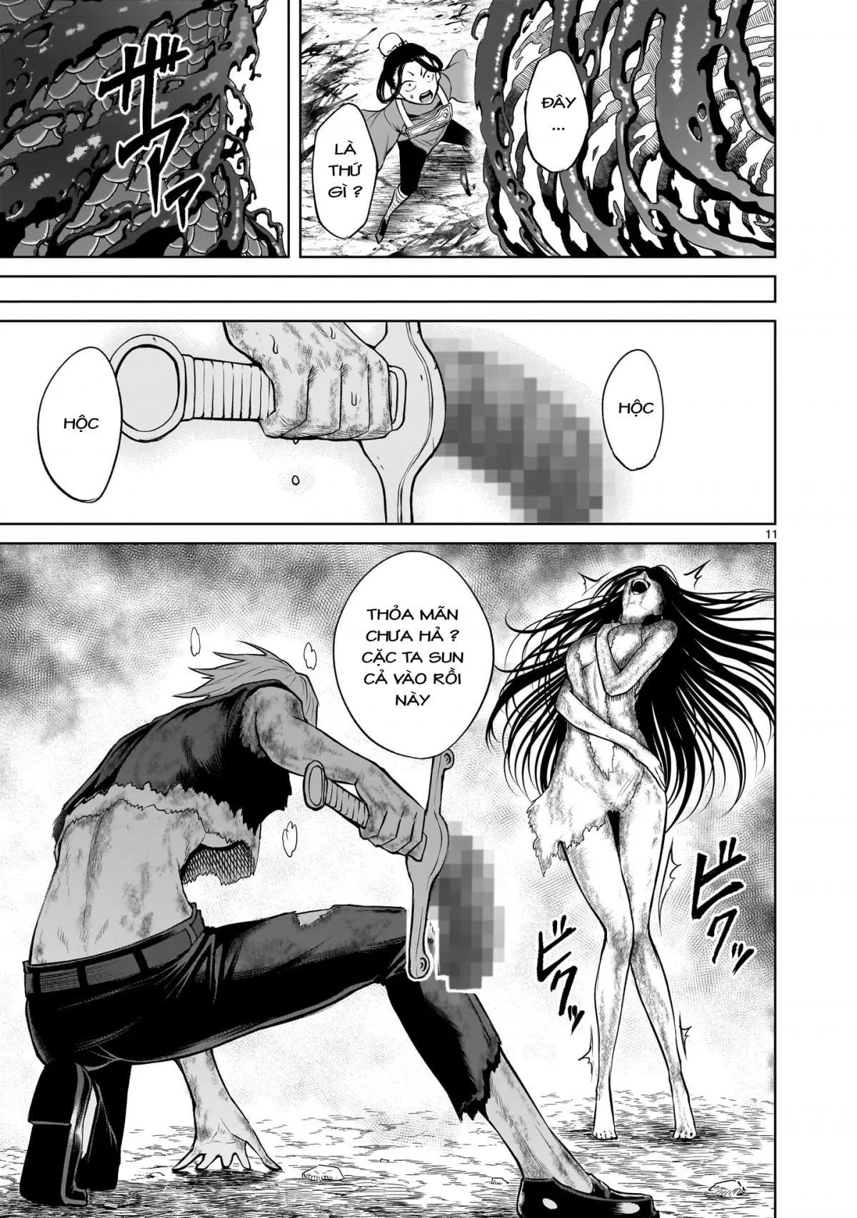 HentaiVN.net - Ảnh 11 - Đấu trường Hoa hồng [Rosengarten Saga; Rozengaten Saga; Rosen Garten Saga] - Chap 57: 「phước lành 〜Rache～」