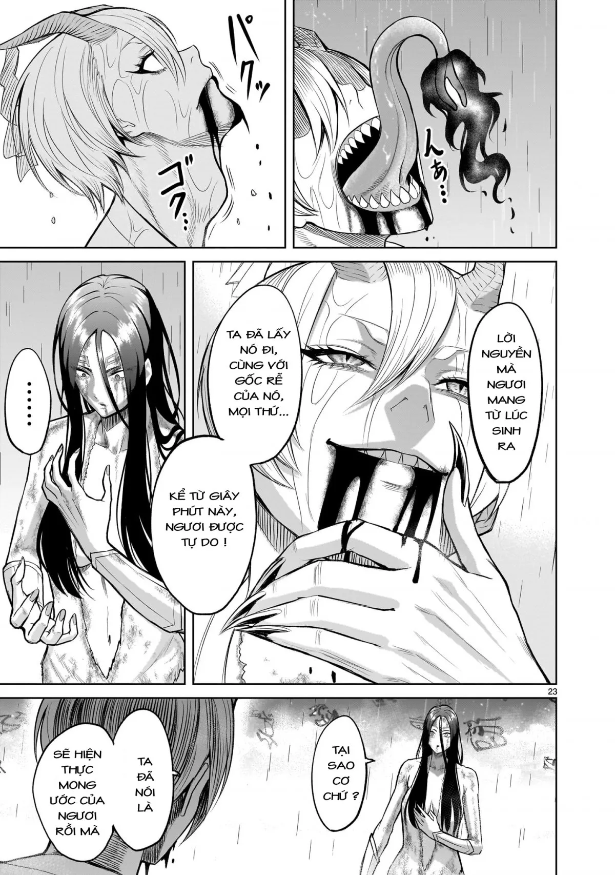 HentaiVN.net - Ảnh 23 - Đấu trường Hoa hồng [Rosengarten Saga; Rozengaten Saga; Rosen Garten Saga] - Chap 57: 「phước lành 〜Rache～」