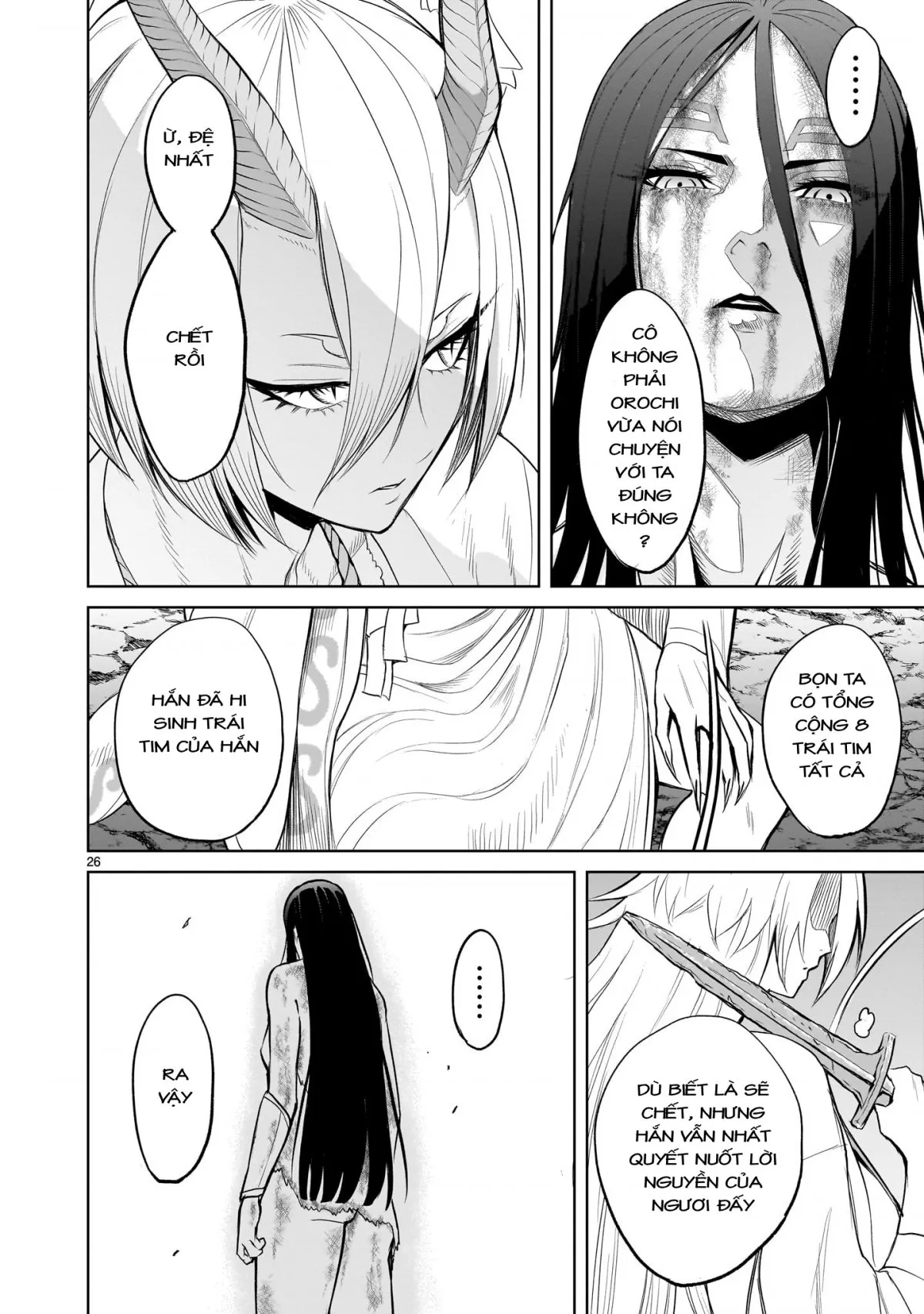 HentaiVN.net - Ảnh 26 - Đấu trường Hoa hồng [Rosengarten Saga; Rozengaten Saga; Rosen Garten Saga] - Chap 57: 「phước lành 〜Rache～」