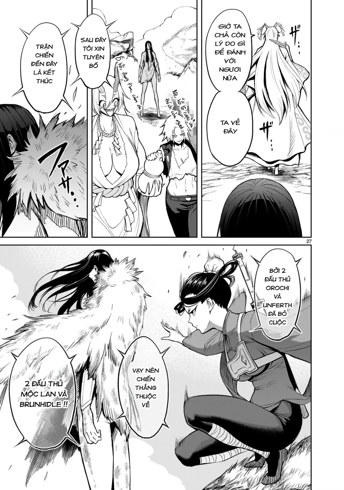 HentaiVN.net - Ảnh 27 - Đấu trường Hoa hồng [Rosengarten Saga; Rozengaten Saga; Rosen Garten Saga] - Chap 57: 「phước lành 〜Rache～」