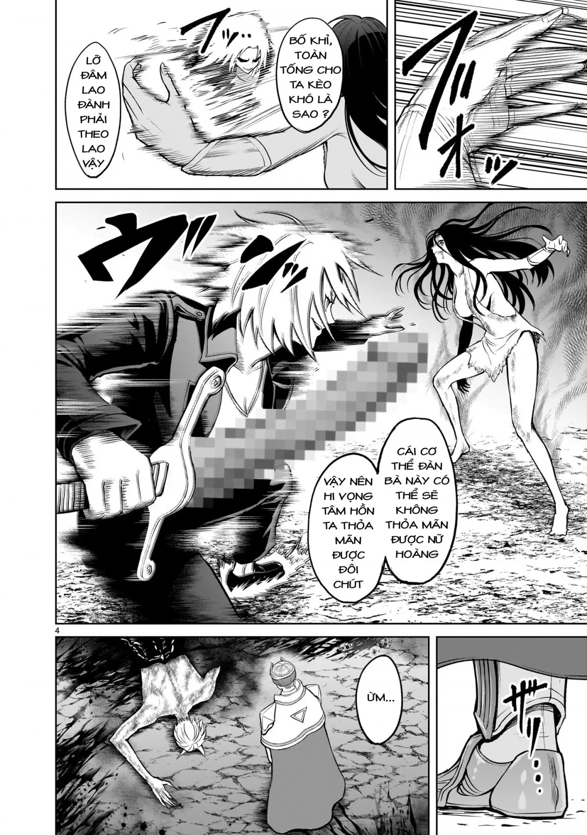 HentaiVN.net - Ảnh 4 - Đấu trường Hoa hồng [Rosengarten Saga; Rozengaten Saga; Rosen Garten Saga] - Chap 57: 「phước lành 〜Rache～」