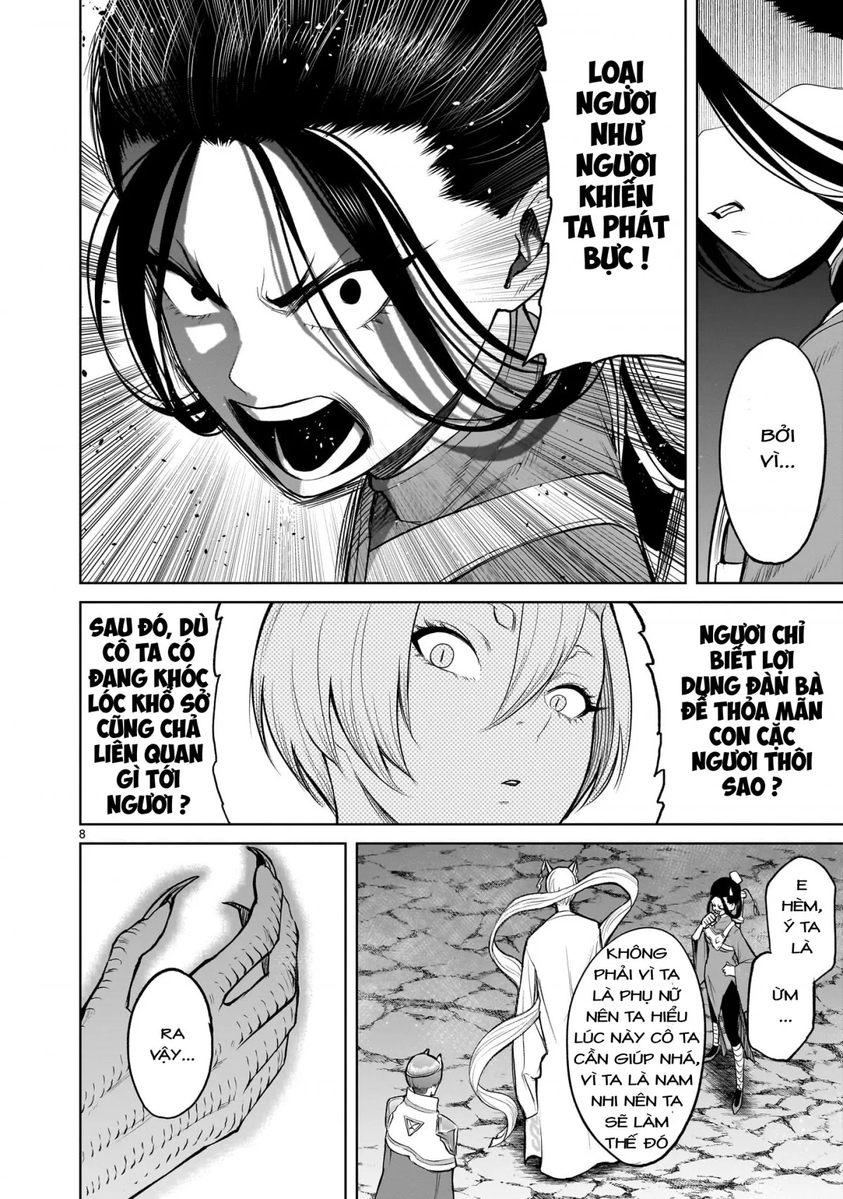 HentaiVN.net - Ảnh 8 - Đấu trường Hoa hồng [Rosengarten Saga; Rozengaten Saga; Rosen Garten Saga] - Chap 57: 「phước lành 〜Rache～」