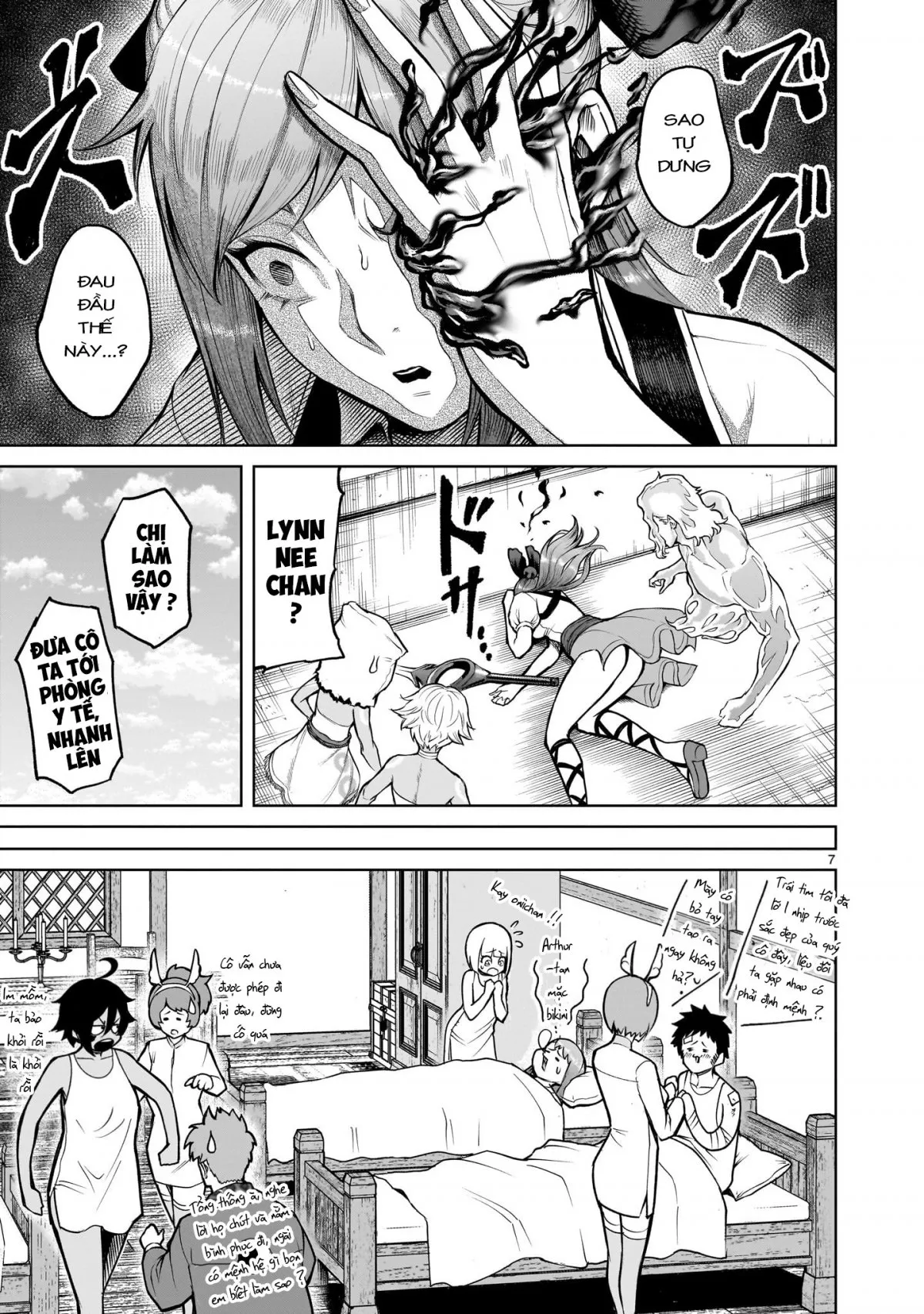HentaiVN.net - Ảnh 4 - Đấu trường Hoa hồng [Rosengarten Saga; Rozengaten Saga; Rosen Garten Saga] - Chap 58: 「Chuyển động của thai nhi 〜Reinkarnation～」