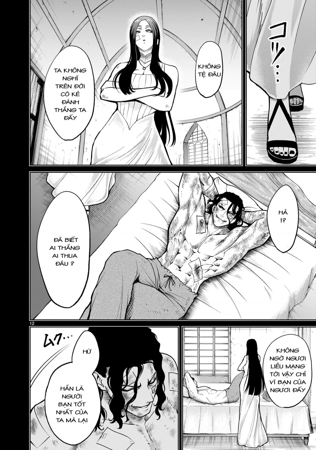 HentaiVN.net - Ảnh 9 - Đấu trường Hoa hồng [Rosengarten Saga; Rozengaten Saga; Rosen Garten Saga] - Chap 58: 「Chuyển động của thai nhi 〜Reinkarnation～」
