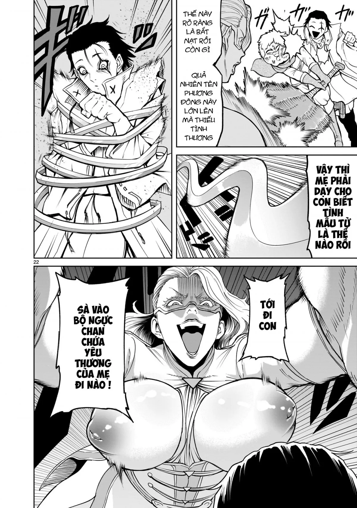 HentaiVN.net - Ảnh 20 - Đấu trường Hoa hồng [Rosengarten Saga; Rozengaten Saga; Rosen Garten Saga] - Chap 59: 「Tình mẹ bao la ～Marionette～」
